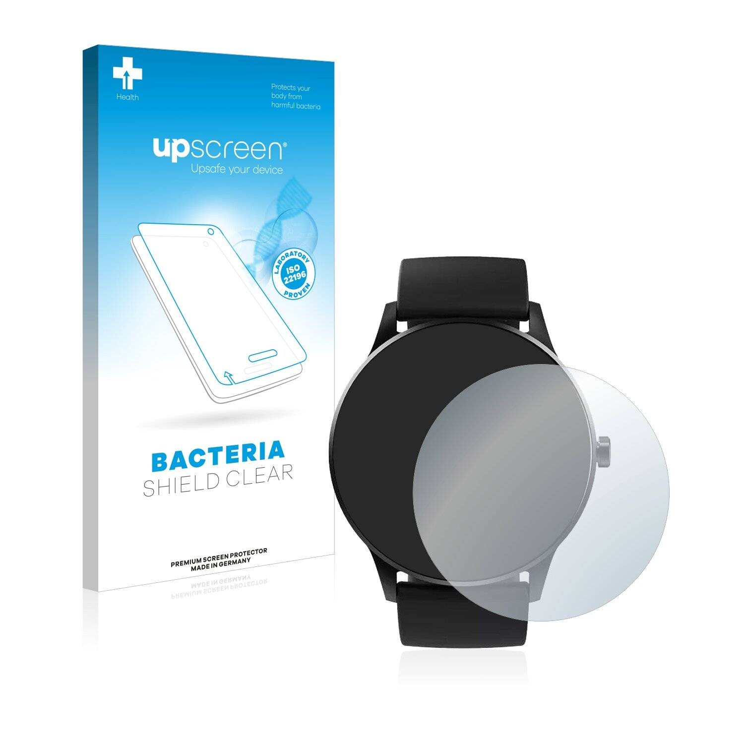 upscreen Bacteria Shield Clear Premium Antibakterielle Displayschutzfolie für Denver