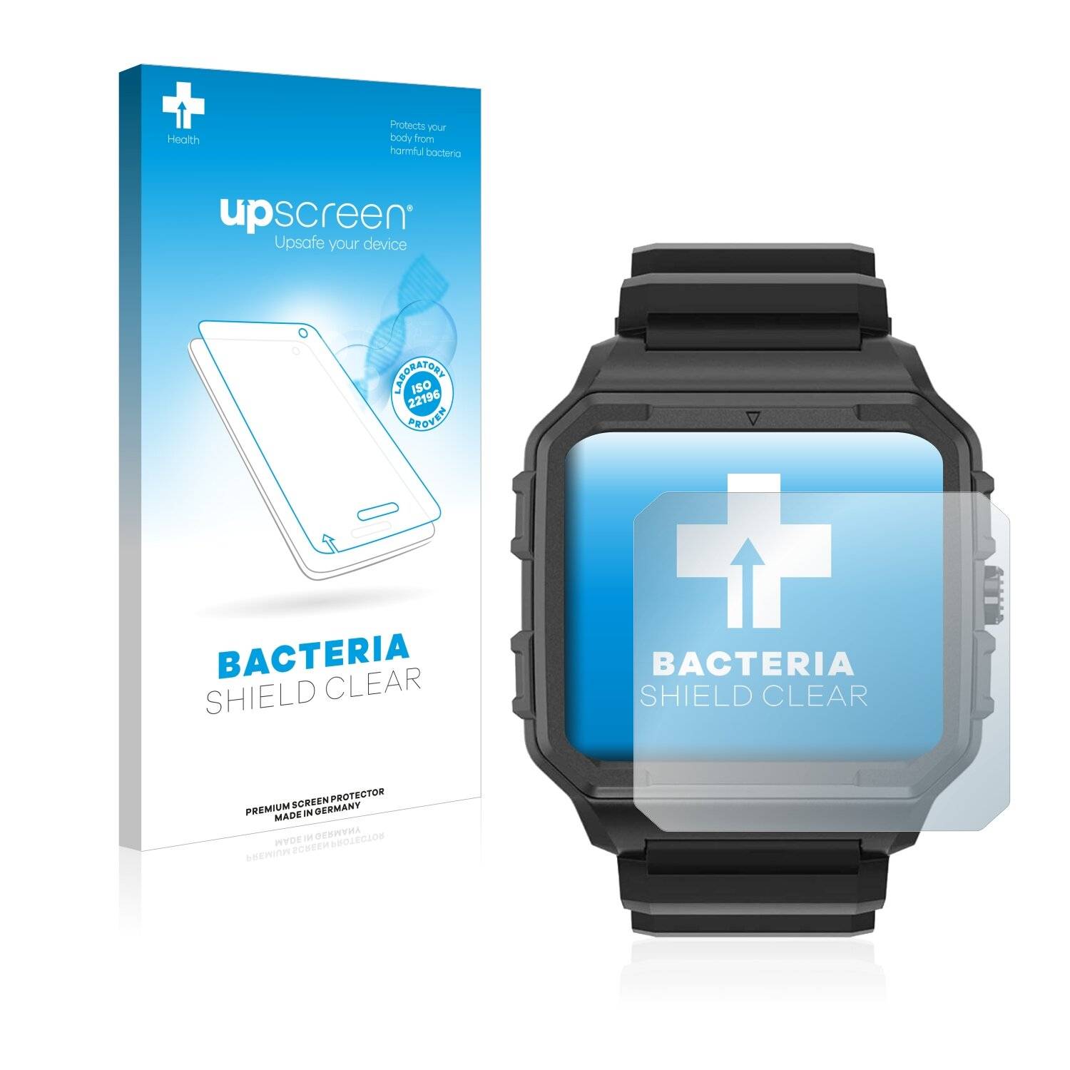 upscreen Bacteria Shield Clear Premium Antibakterielle Displayschutzfolie für North Edge