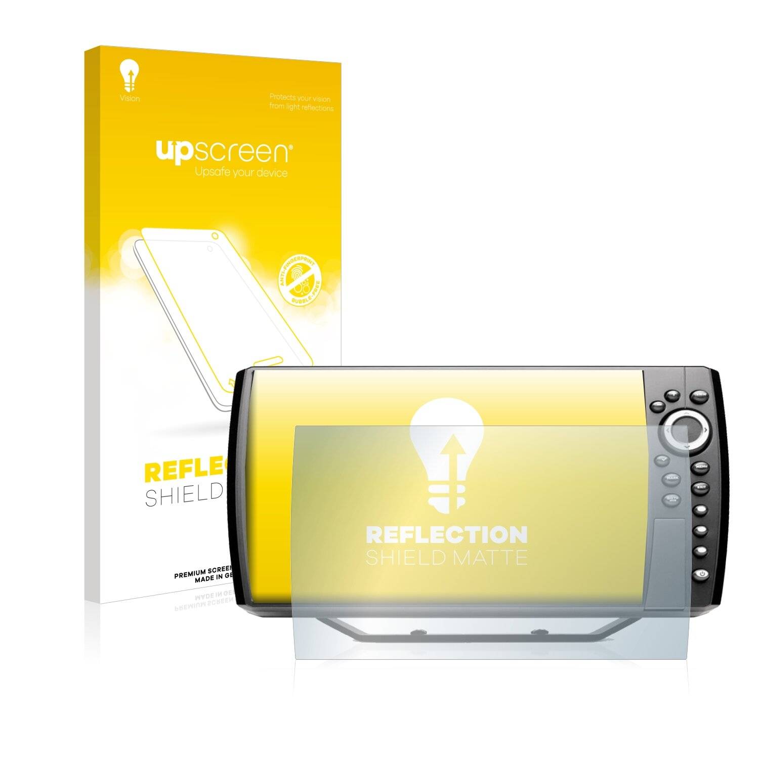 upscreen Reflection Shield Matte Premium Displayschutzfolie für Humminbird Helix 8X MDI GPS