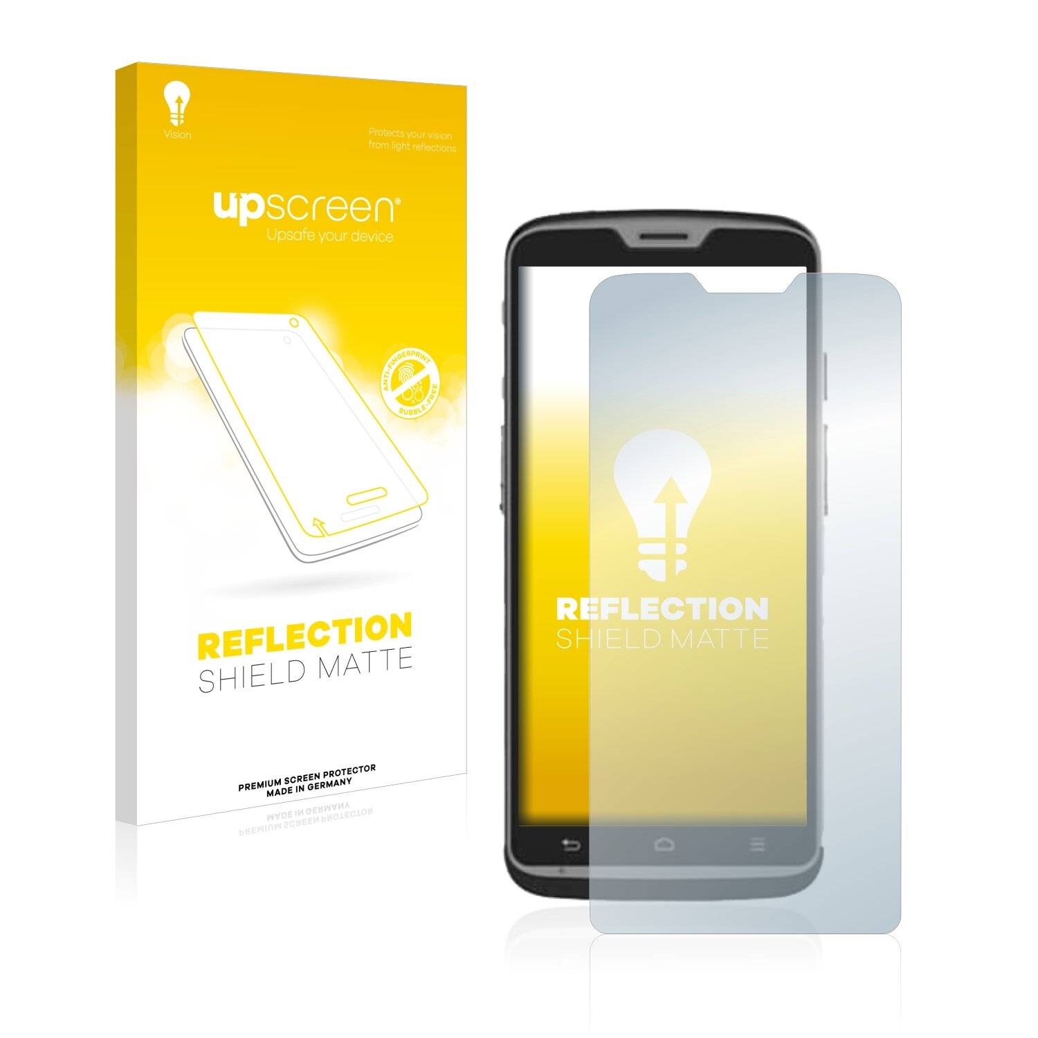 upscreen Reflection Shield Matte Premium Displayschutzfolie für M3 Mobile
