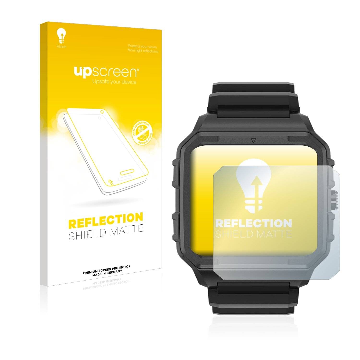 upscreen Reflection Shield Matte Premium Displayschutzfolie für North Edge Alpha