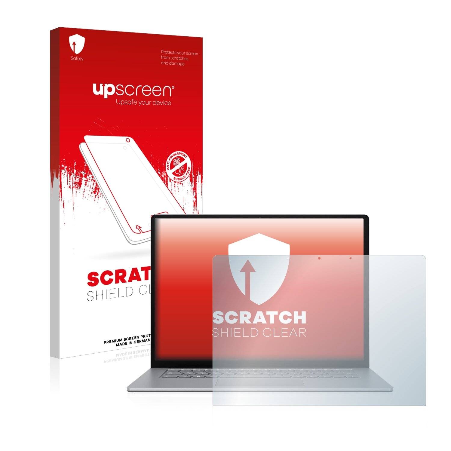 upscreen Scratch Shield Clear Premium Displayschutzfolie für Microsoft Surface Laptop 5