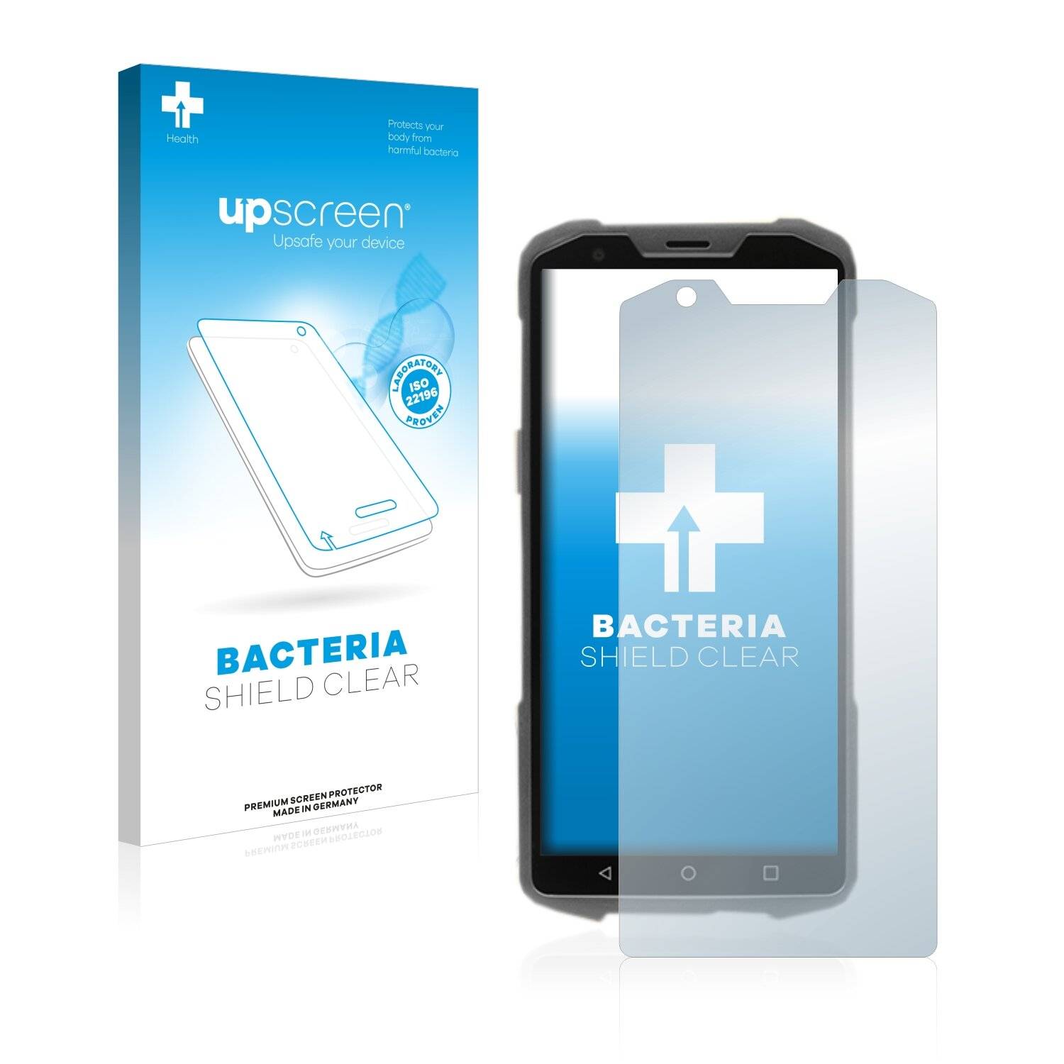 upscreen Bacteria Shield Clear Premium Antibakterielle Displayschutzfolie für Vectron POS