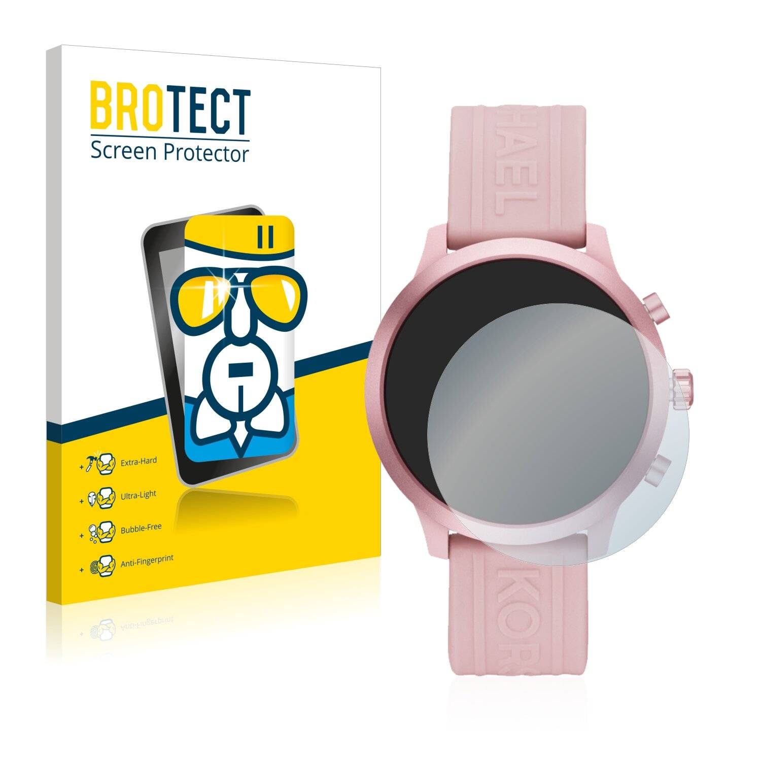 BROTECT AirGlass Schutzglas Folie für Michael Kors Access MKGO Gen