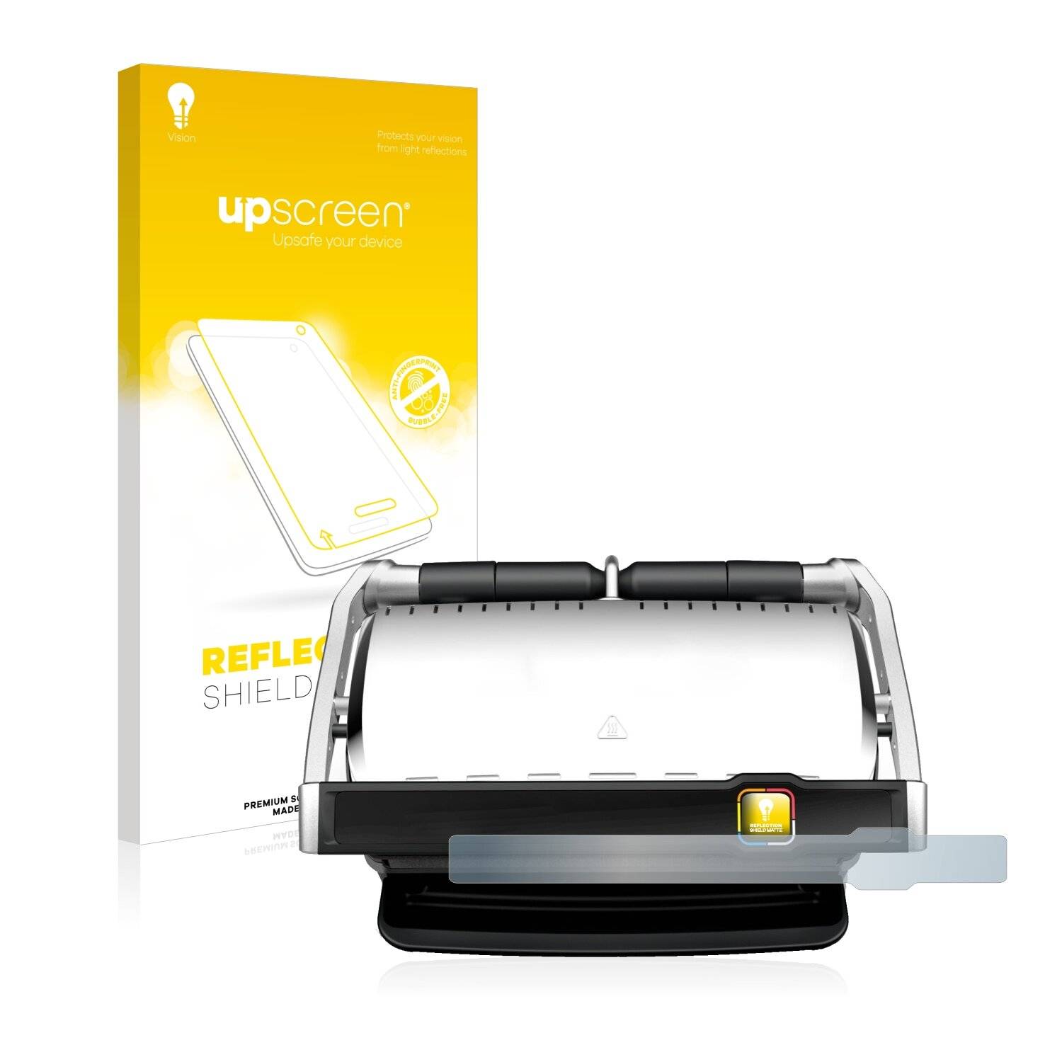 upscreen Reflection Shield Matte Premium Displayschutzfolie für Tefal OptiGrill Elite