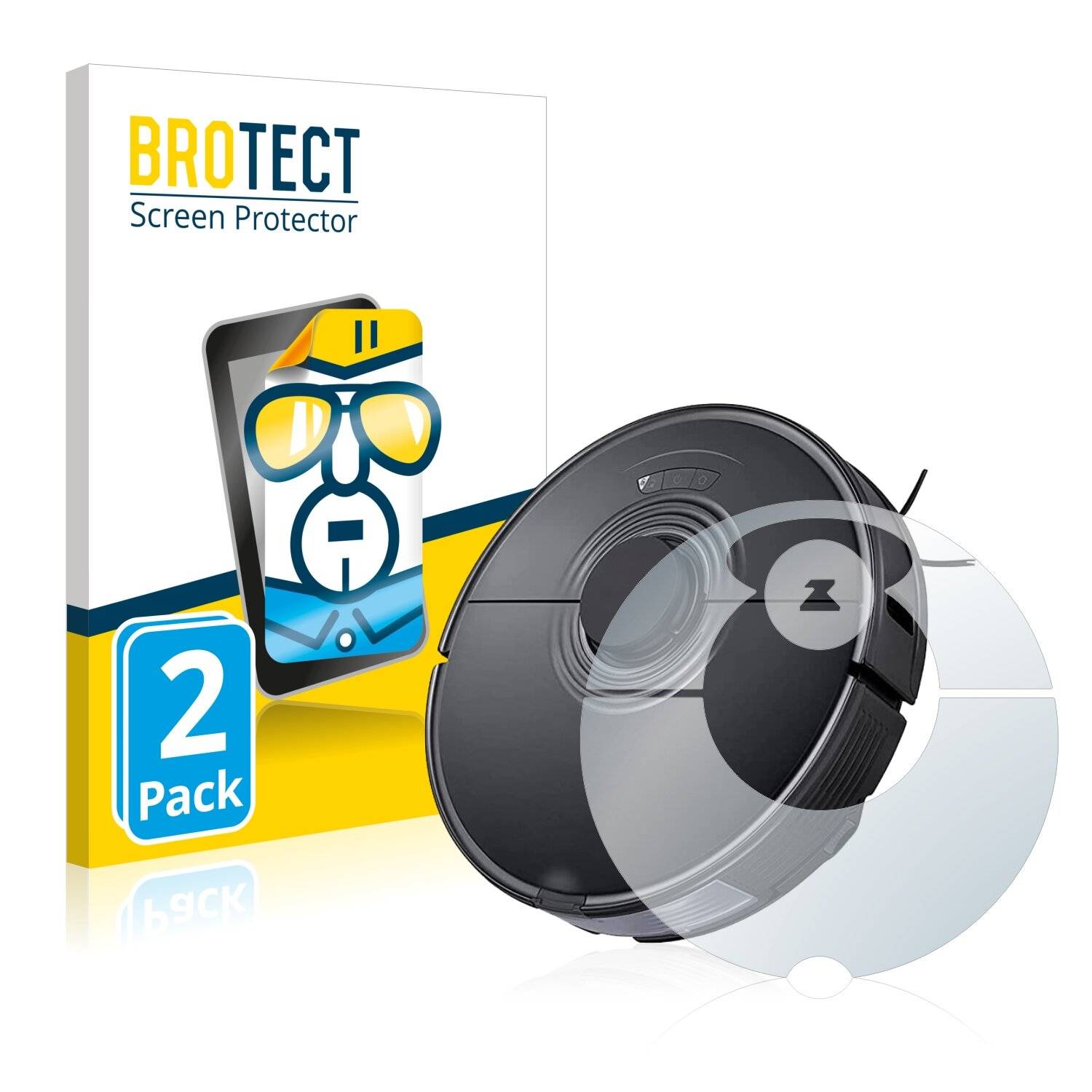 BROTECT HD-Clear Displayschutzfolie für Roborock S