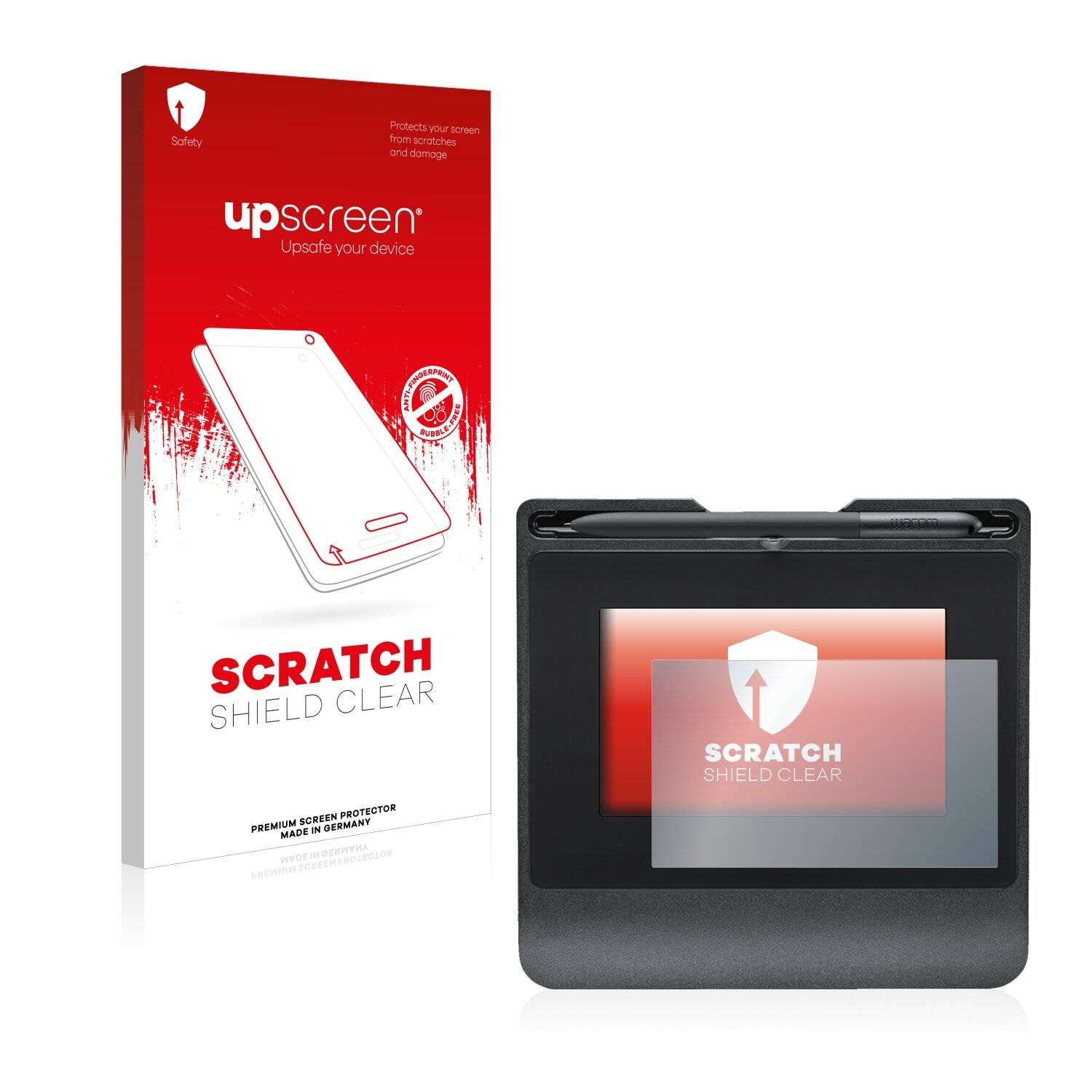 upscreen Scratch Shield Clear Premium Displayschutzfolie für Wacom STU-540 /