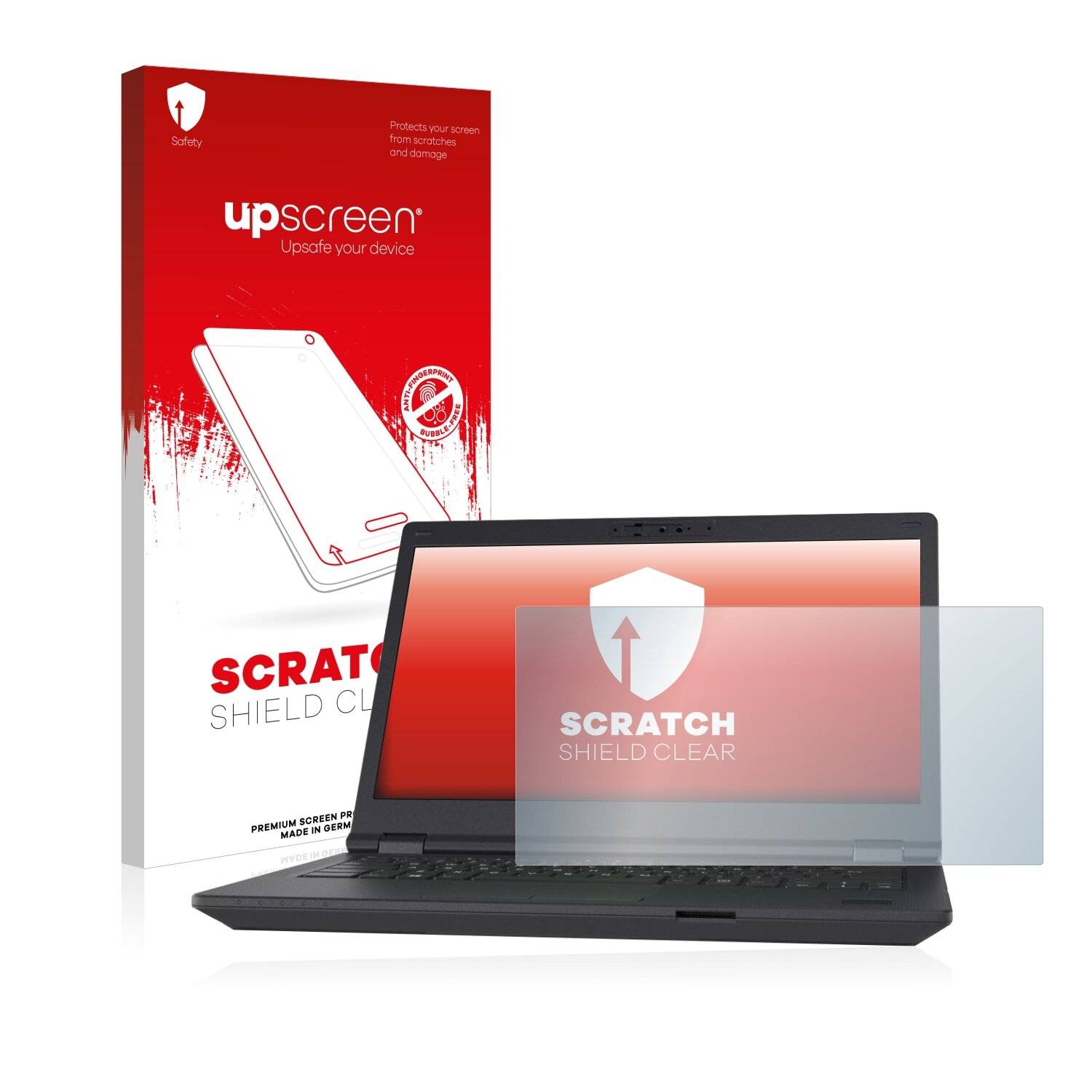 upscreen Scratch Shield Clear Premium Displayschutzfolie für Fujitsu Lifebook
