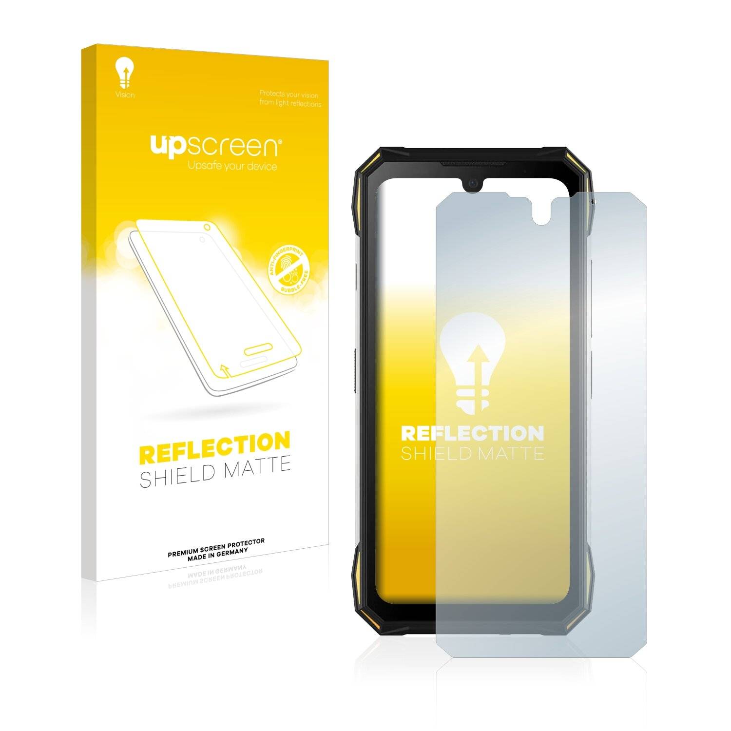 upscreen Schutzfolie für Doogee S89 Pro Folie Matt Entspiegelt Anti-Reflex