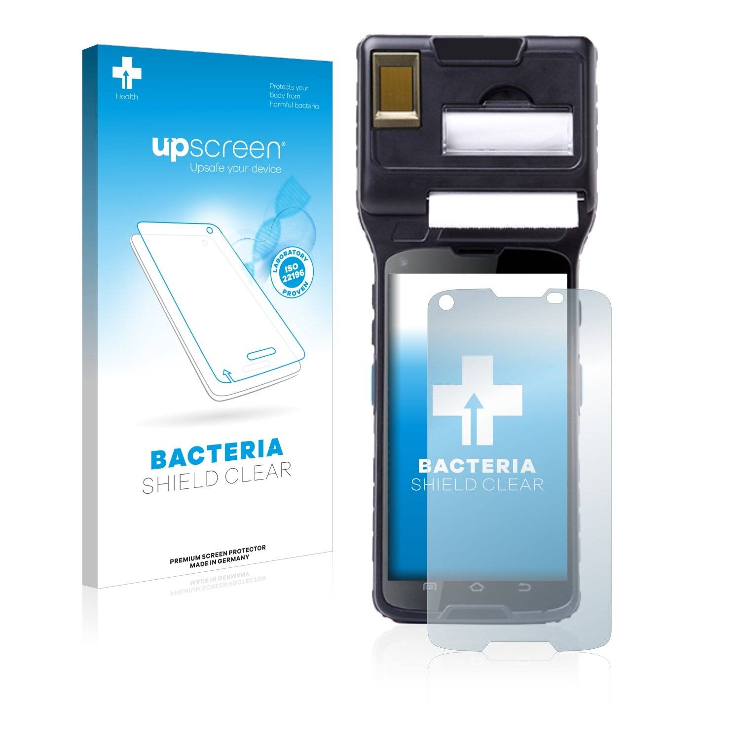 upscreen Bacteria Shield Clear Premium Antibakterielle Displayschutzfolie für Cilico