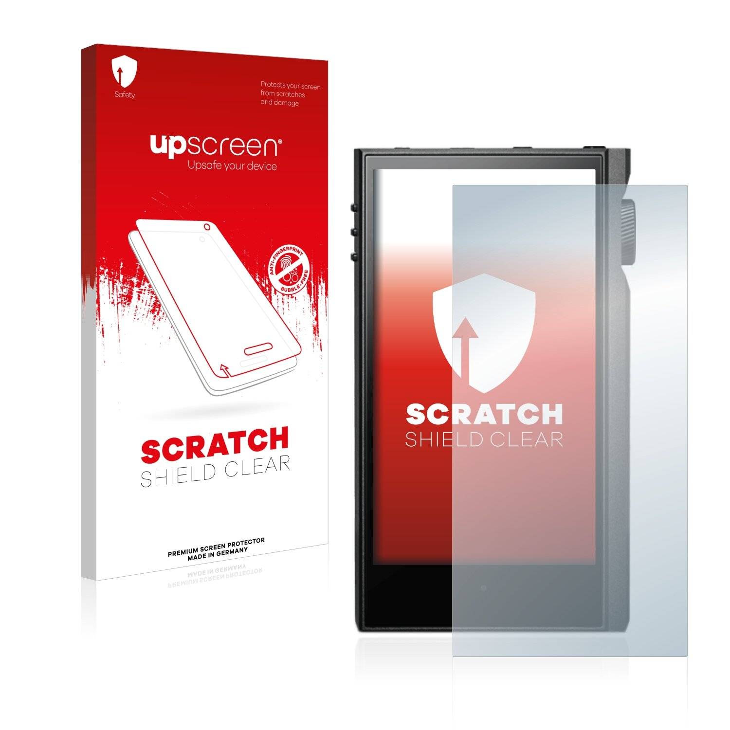 upscreen Schutzfolie für Astell&Kern Kann Max Kratzschutz Anti-Fingerprint Klar