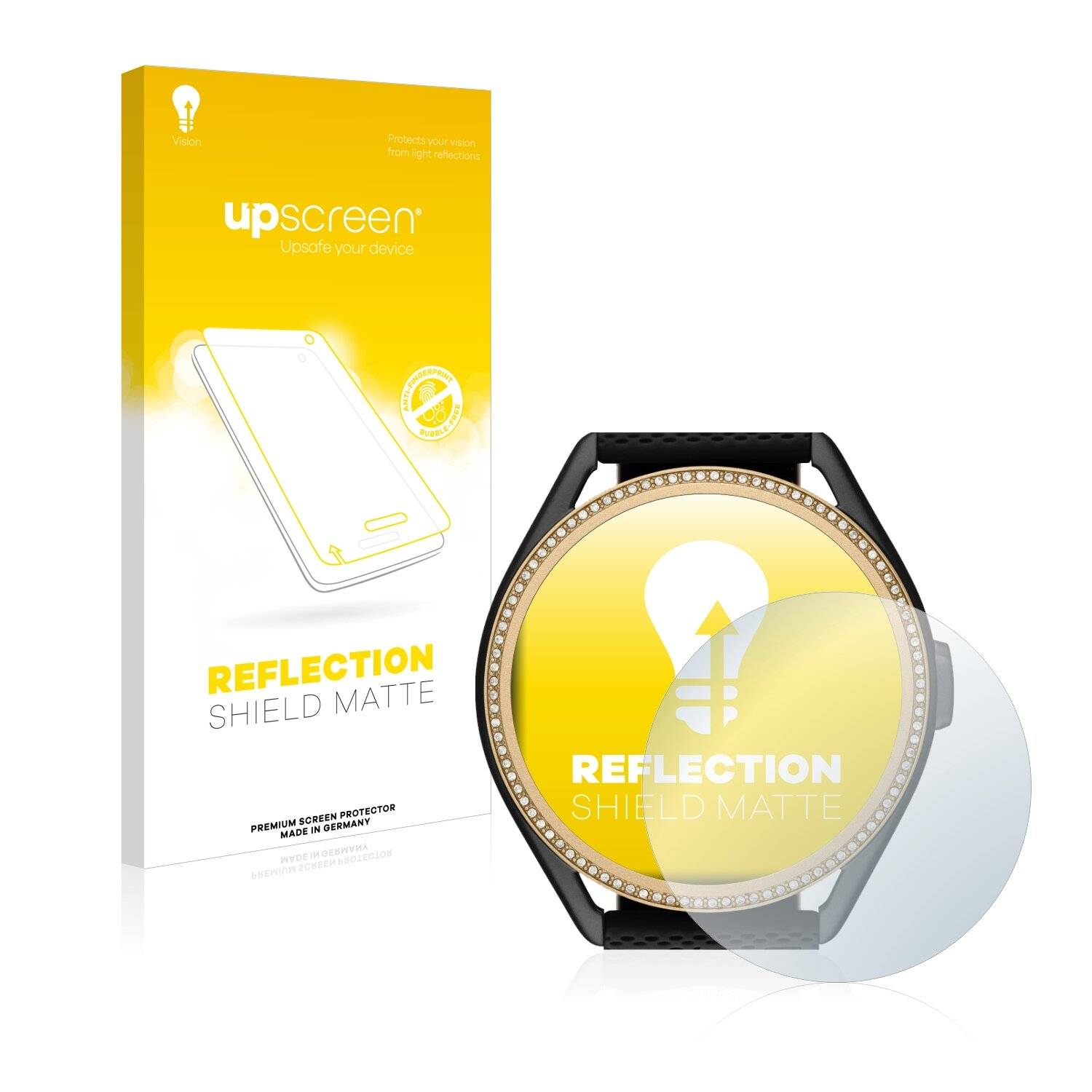 upscreen Reflection Shield Matte Premium Displayschutzfolie für Michael Kors Access MKGO Gen