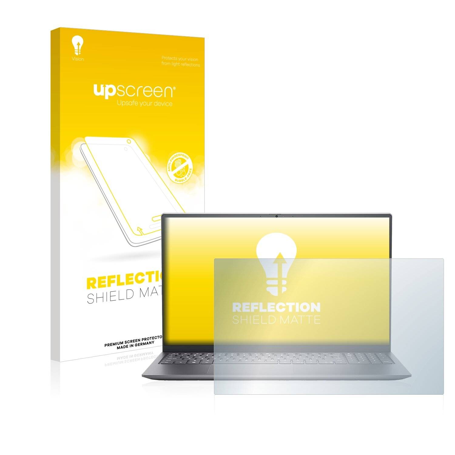 upscreen Reflection Shield Matte Premium Displayschutzfolie für Dell Inspiron 15