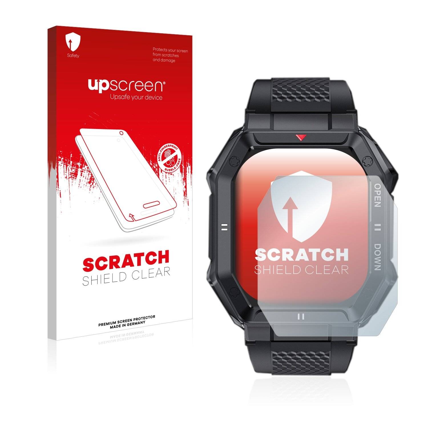 upscreen Scratch Shield Clear Premium Displayschutzfolie für Gainbang