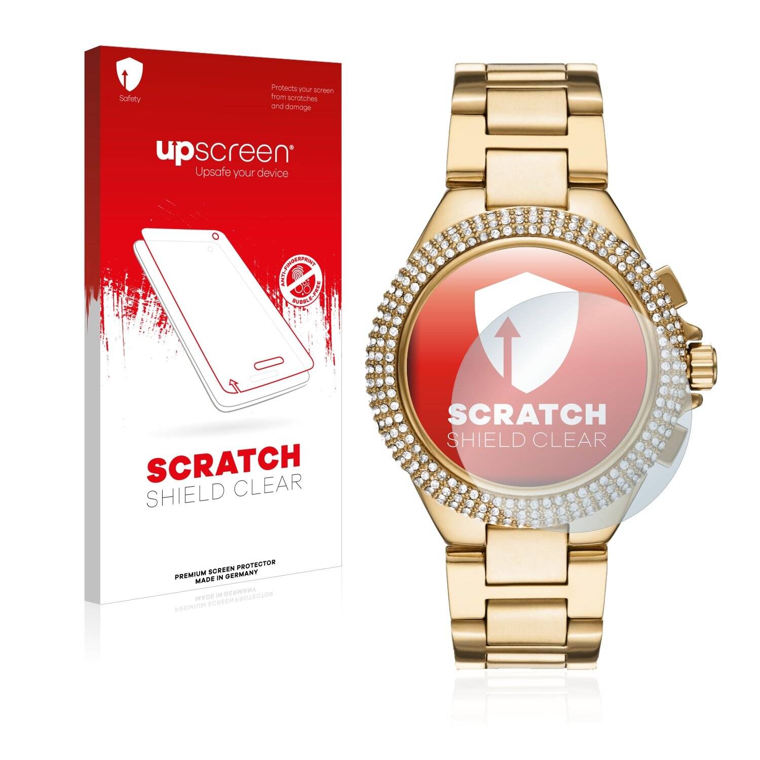 upscreen Scratch Shield Clear Premium Displayschutzfolie für Michael Kors Camille MK