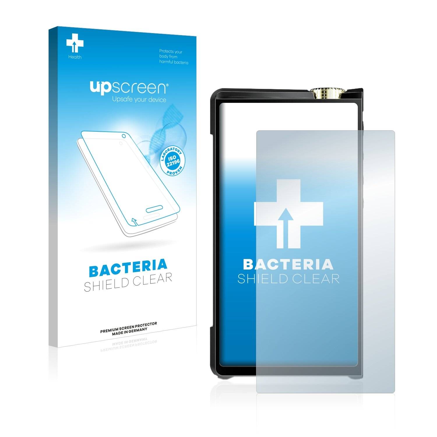 upscreen Bacteria Shield Clear Premium Antibakterielle Displayschutzfolie für Cayin