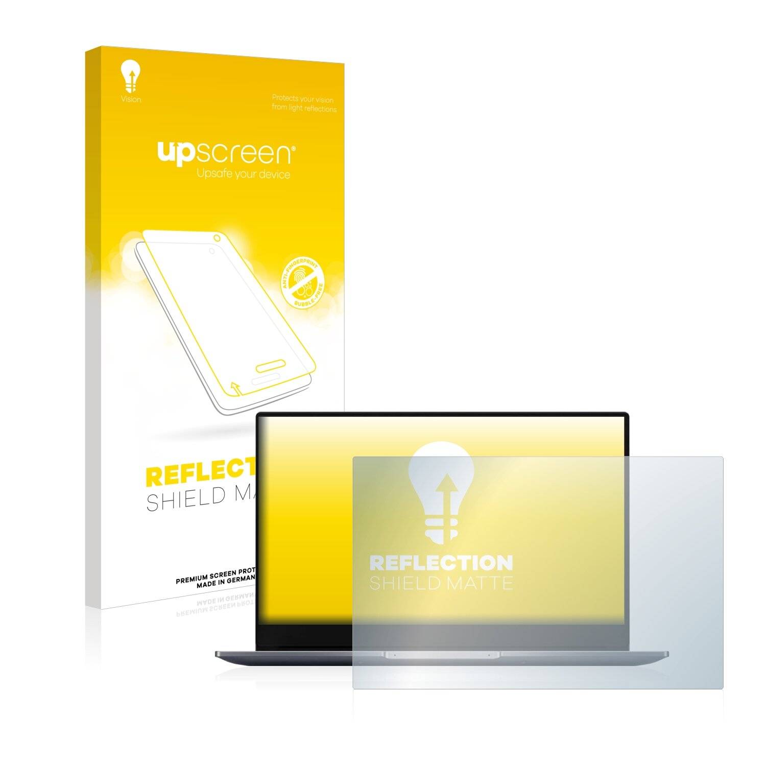 upscreen Reflection Shield Matte Premium Displayschutzfolie für Honor MagicBook X