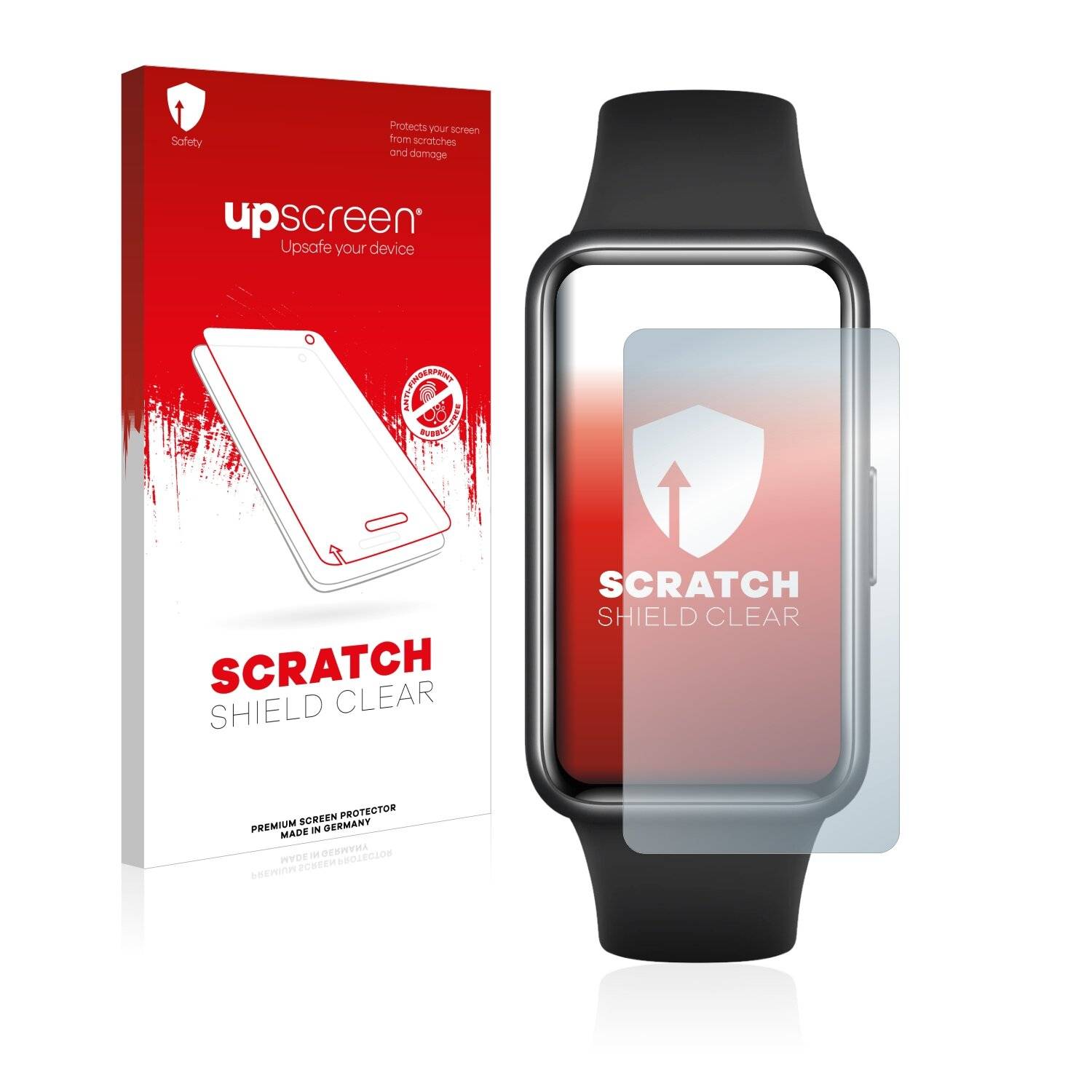 upscreen Scratch Shield Clear Premium Displayschutzfolie für Huawei Band