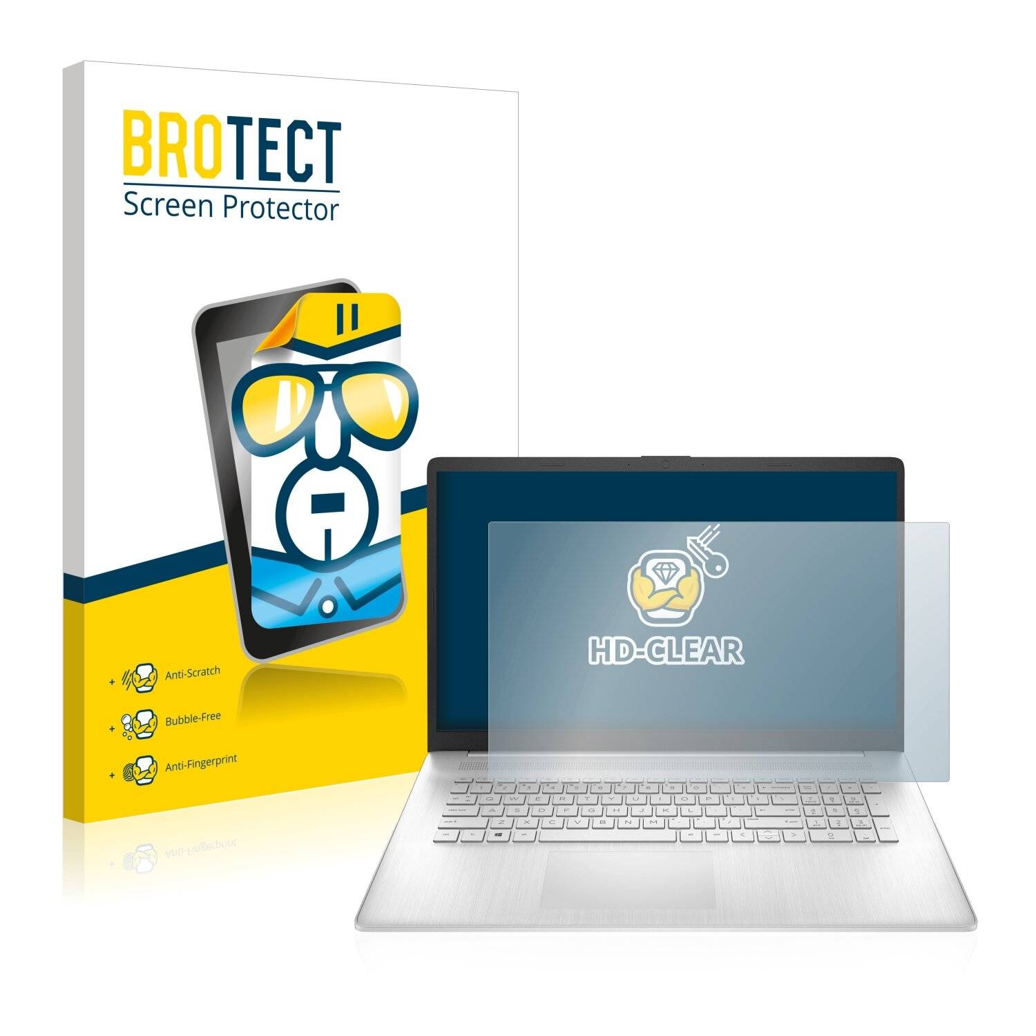 BROTECT HD-Clear Displayschutzfolie für HP