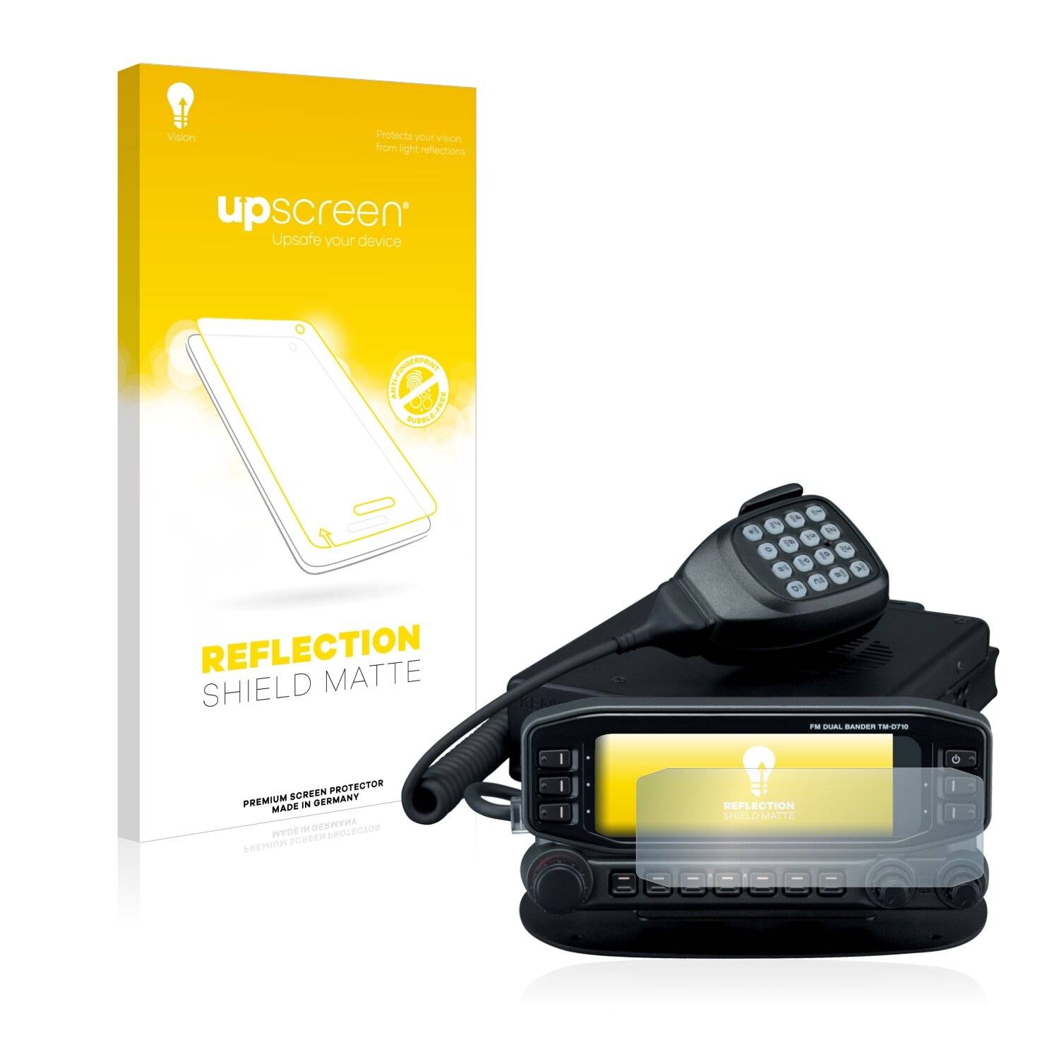 upscreen Reflection Shield Matte Premium Displayschutzfolie für Kenwood