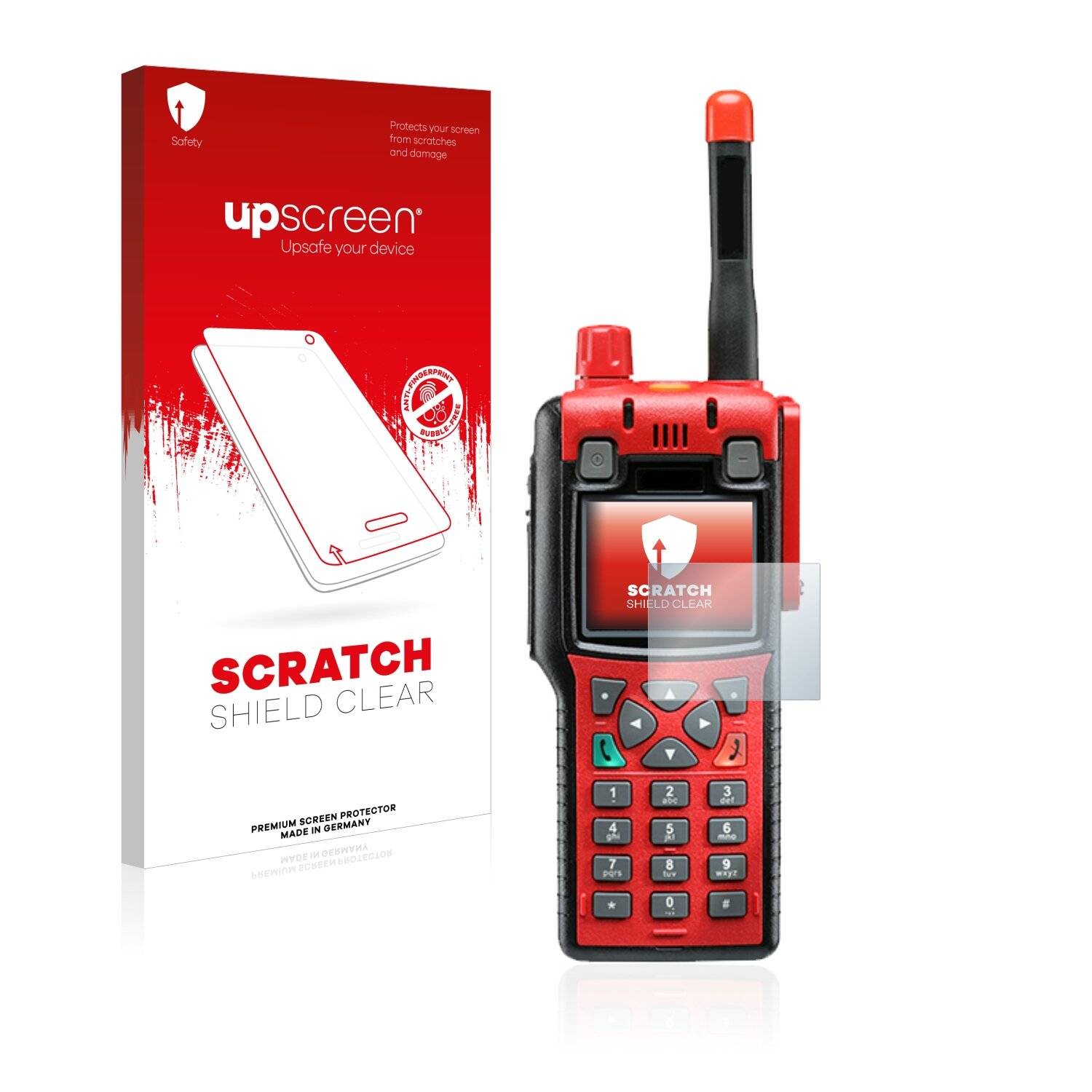 upscreen Scratch Shield Clear Premium Displayschutzfolie für Sepura