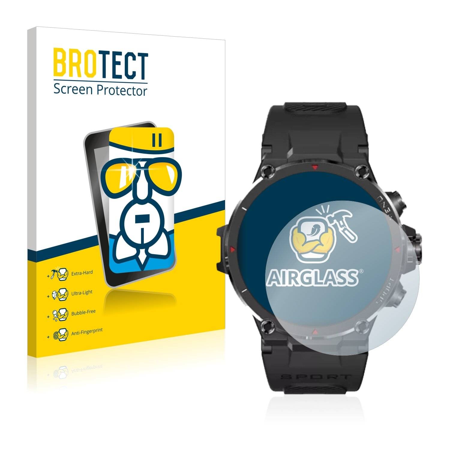BROTECT AirGlass Schutzglas Folie für Wilok