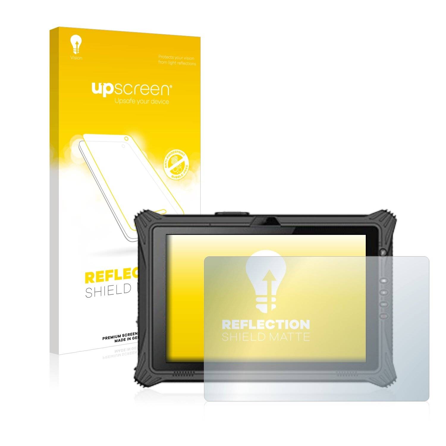upscreen Reflection Shield Matte Premium Displayschutzfolie für Hematec SolidTab Pro 8250