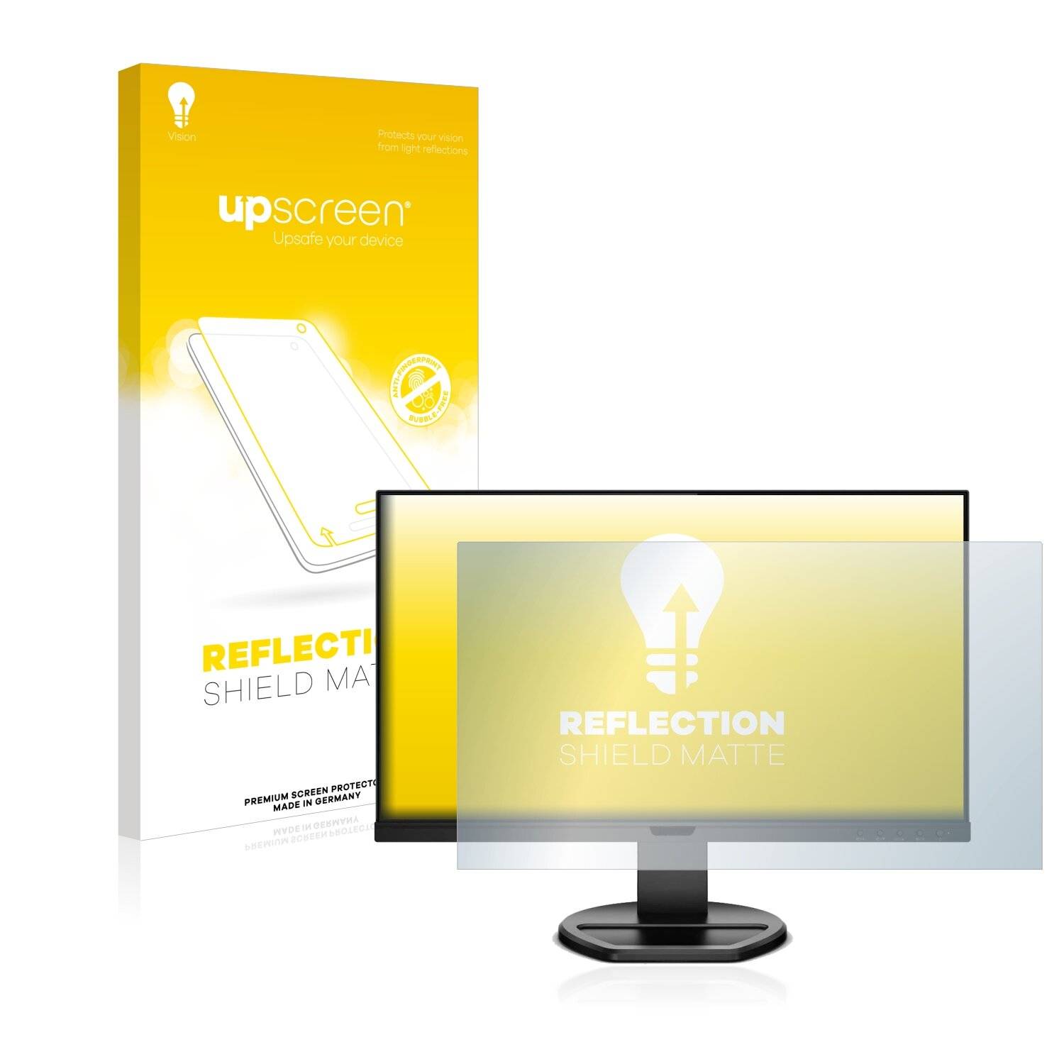 upscreen Reflection Shield Matte Premium Displayschutzfolie für Philips