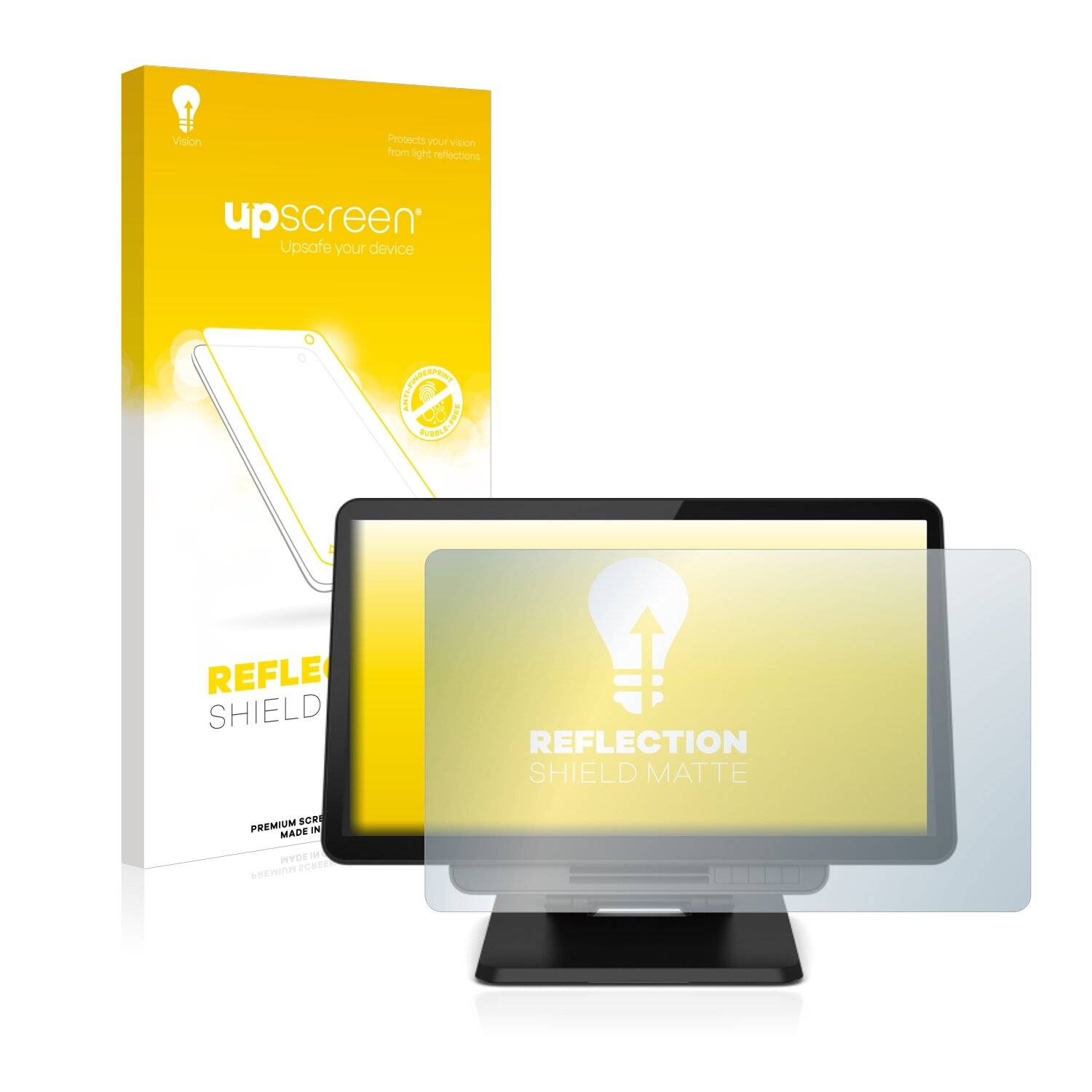 upscreen Reflection Shield Matte Premium Displayschutzfolie für Elo TouchSystems