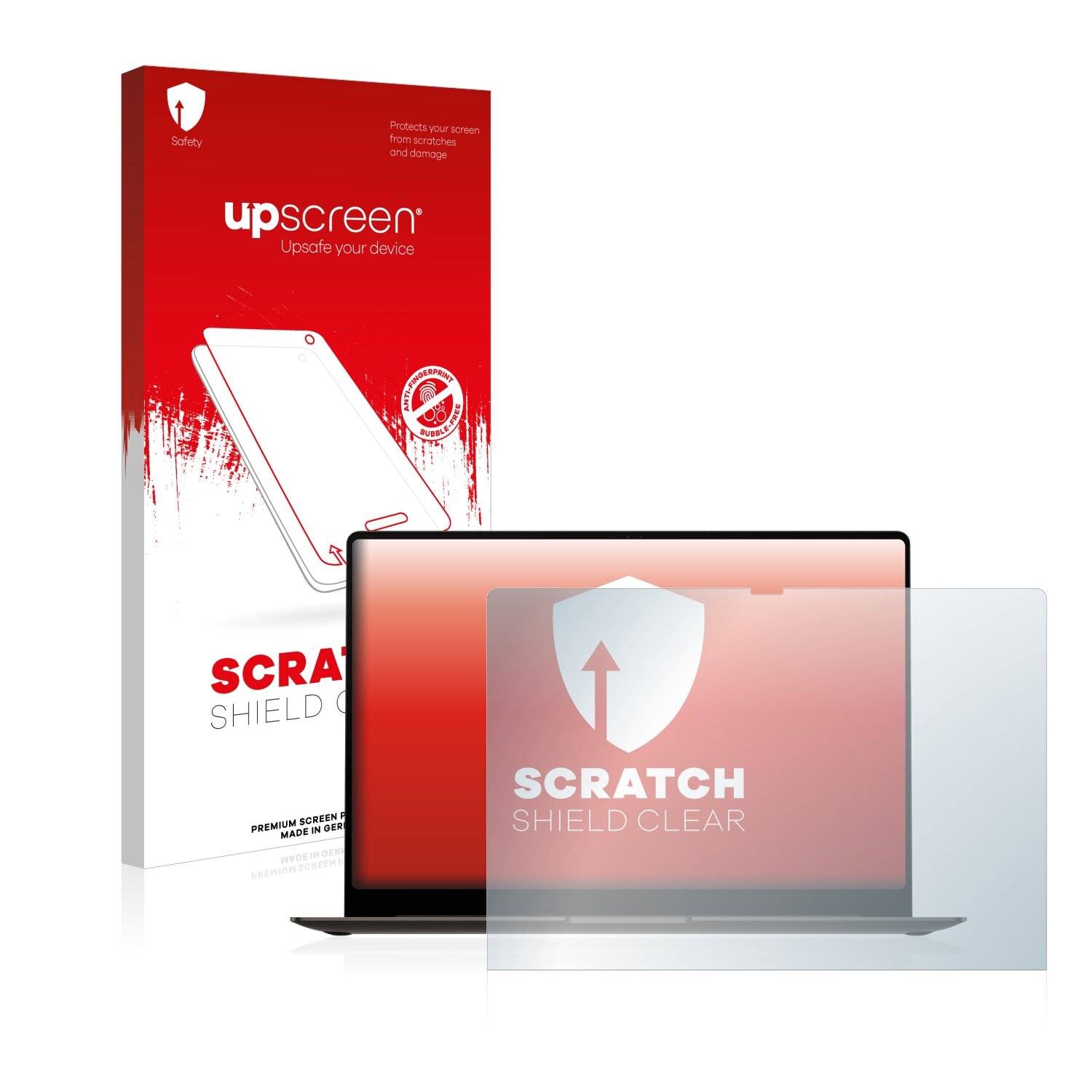 upscreen Scratch Shield Clear Premium Displayschutzfolie für Samsung Galaxy Book3 Pro