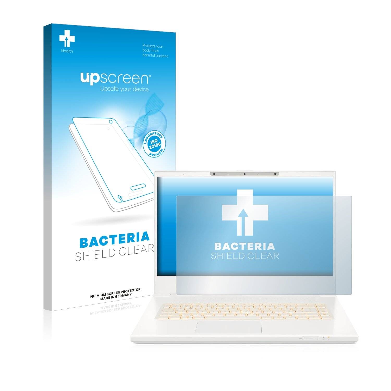upscreen Bacteria Shield Clear Premium Antibakterielle Displayschutzfolie für Acer ConceptD