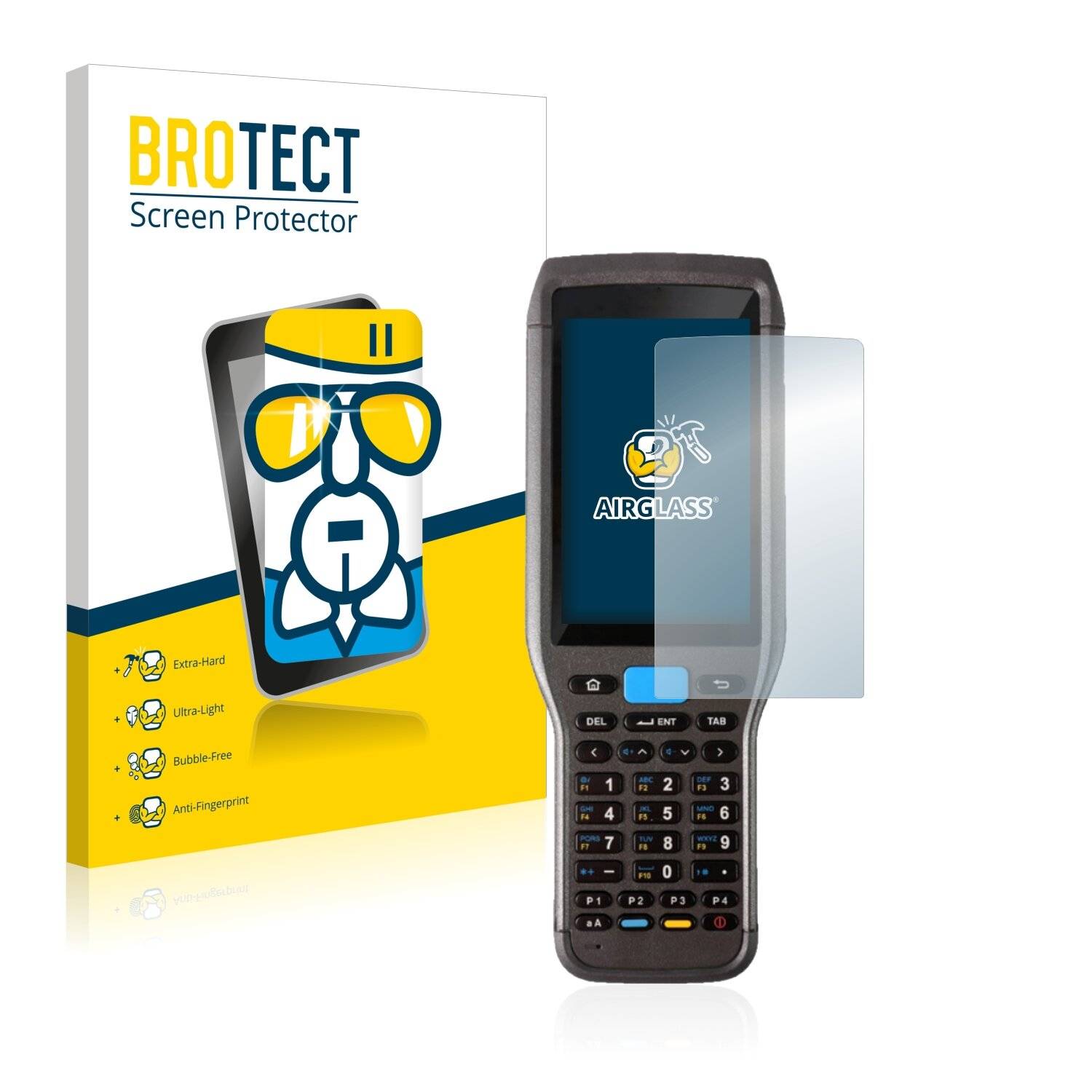 BROTECT AirGlass Schutzglas Folie für Honeywell ScanPal