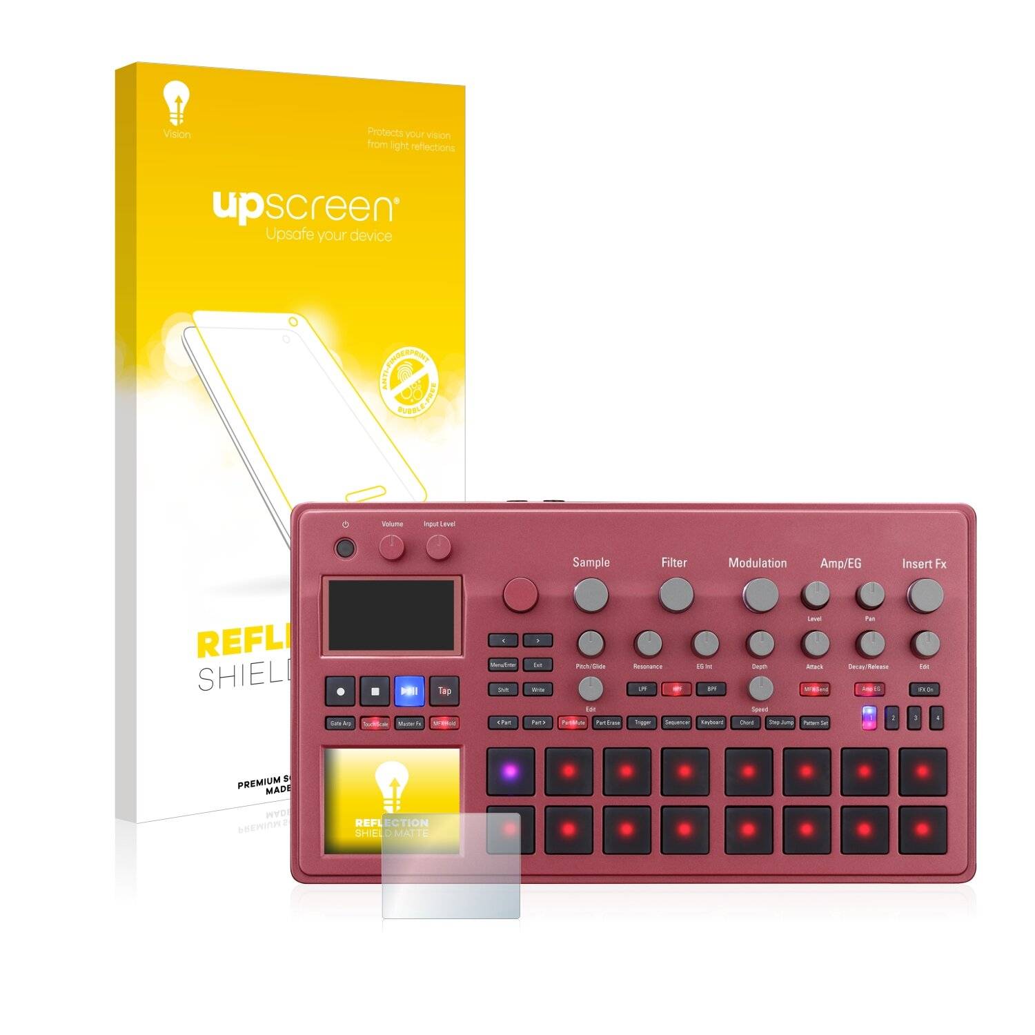 upscreen Reflection Shield Matte Premium Displayschutzfolie für Korg electribe