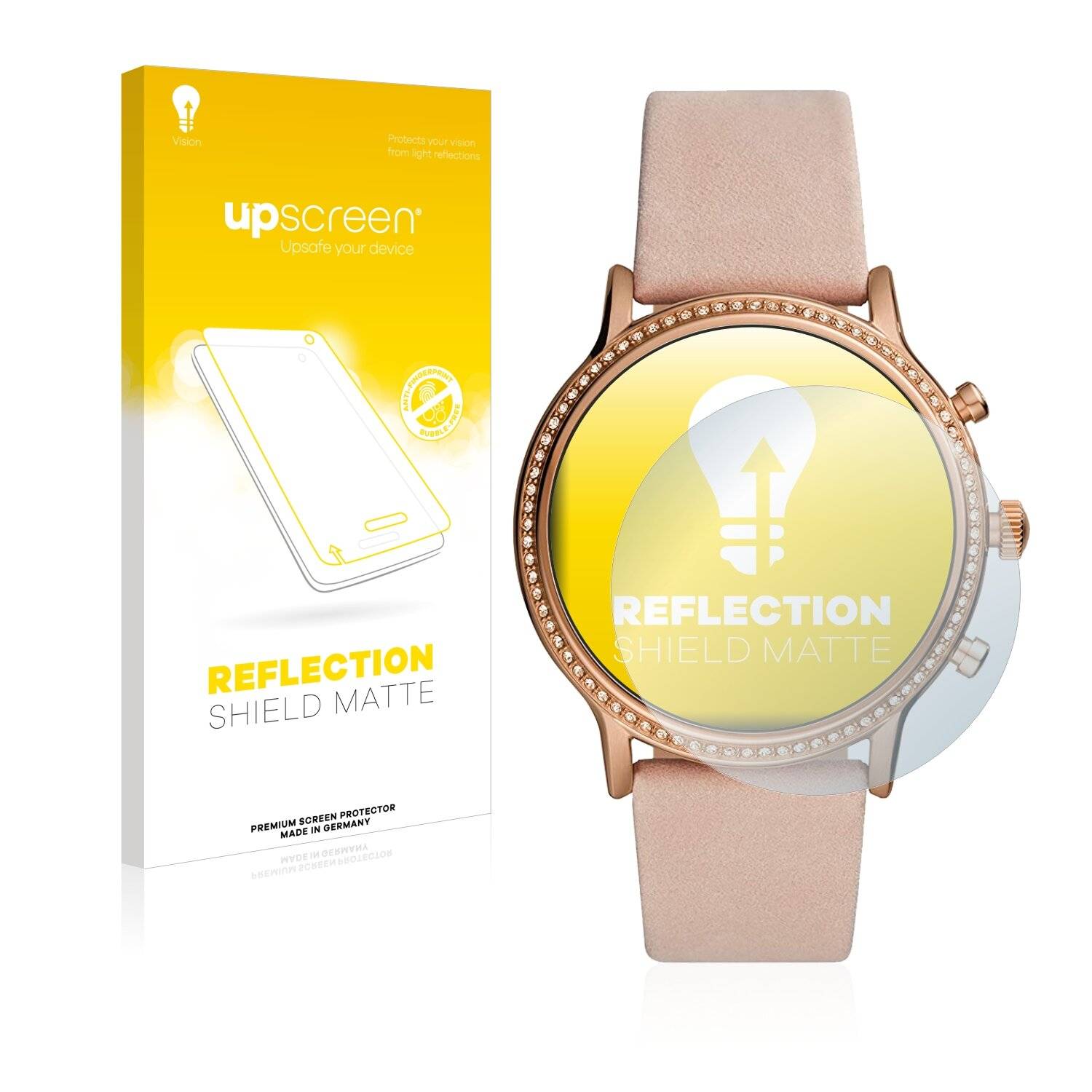 upscreen Reflection Shield Matte Premium Displayschutzfolie für Fossil Julianna