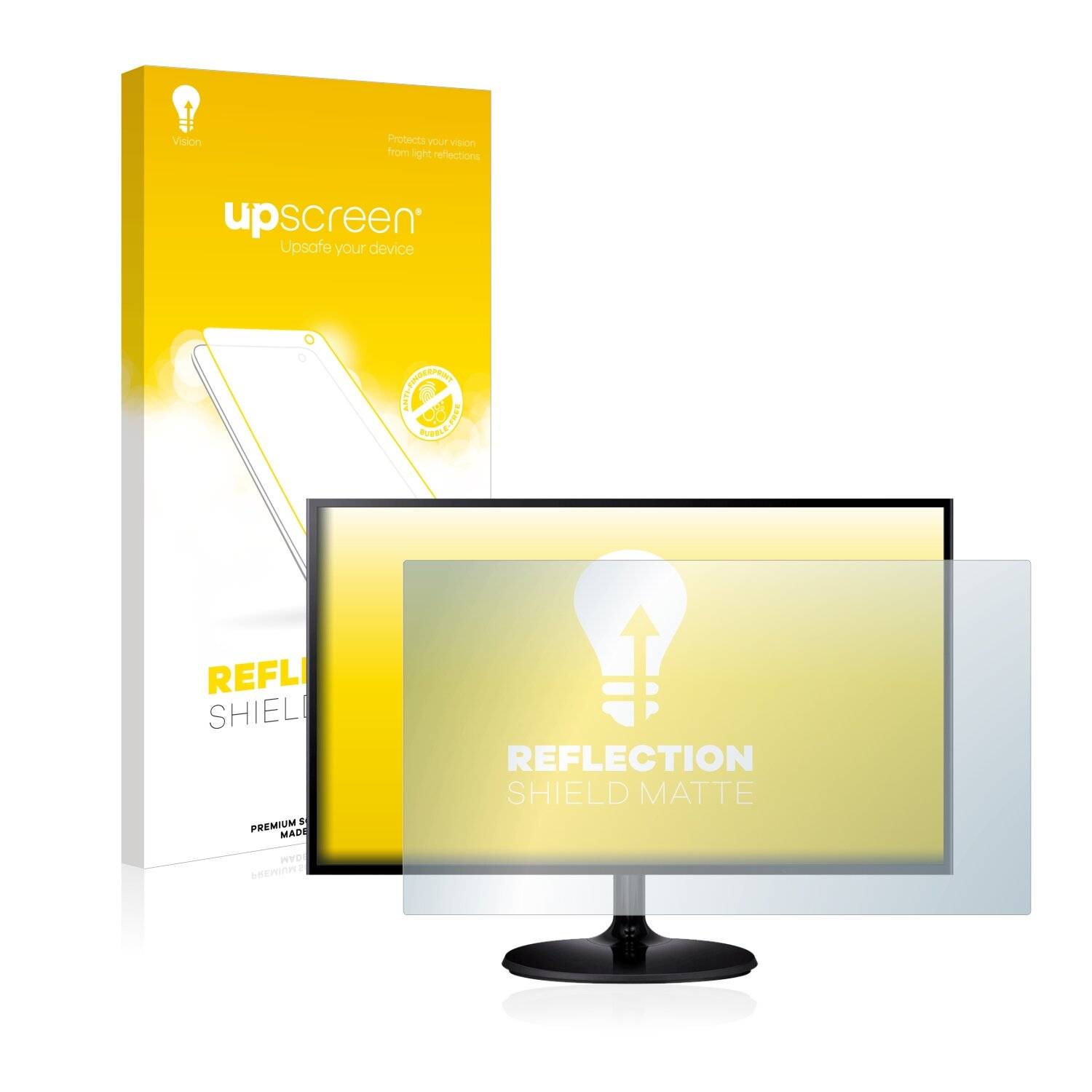 upscreen Reflection Shield Matte Premium Displayschutzfolie für Samsung
