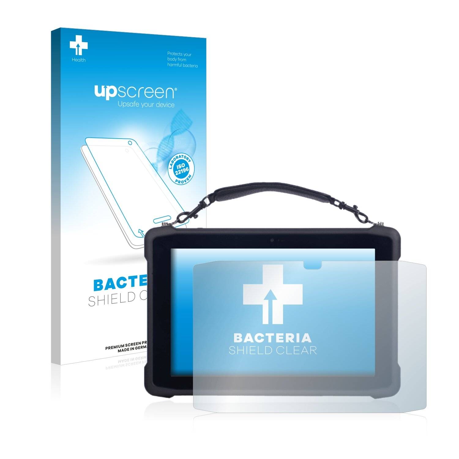 upscreen Bacteria Shield Clear Premium Antibakterielle Displayschutzfolie für BCX ELITE