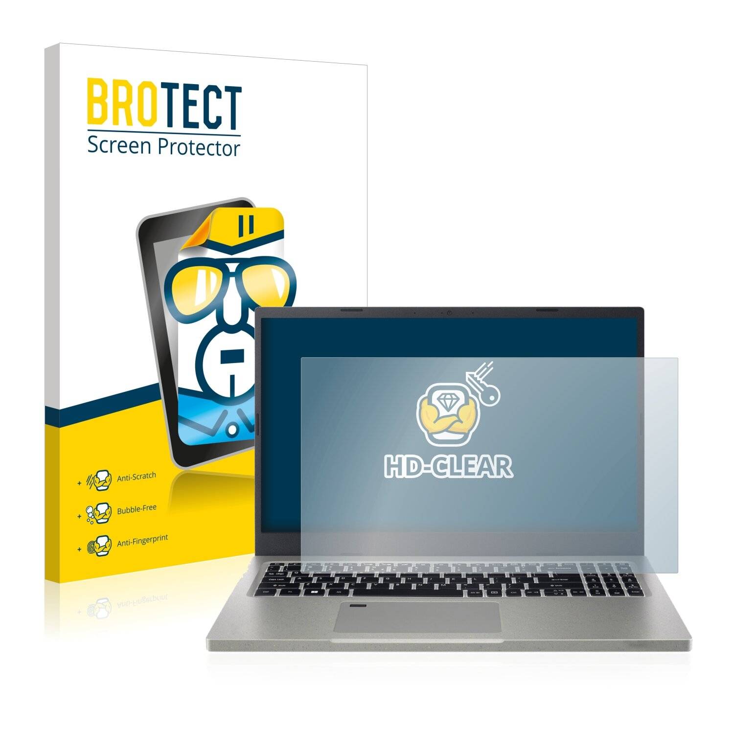 BROTECT HD-Clear Displayschutzfolie für Acer Aspire Vero