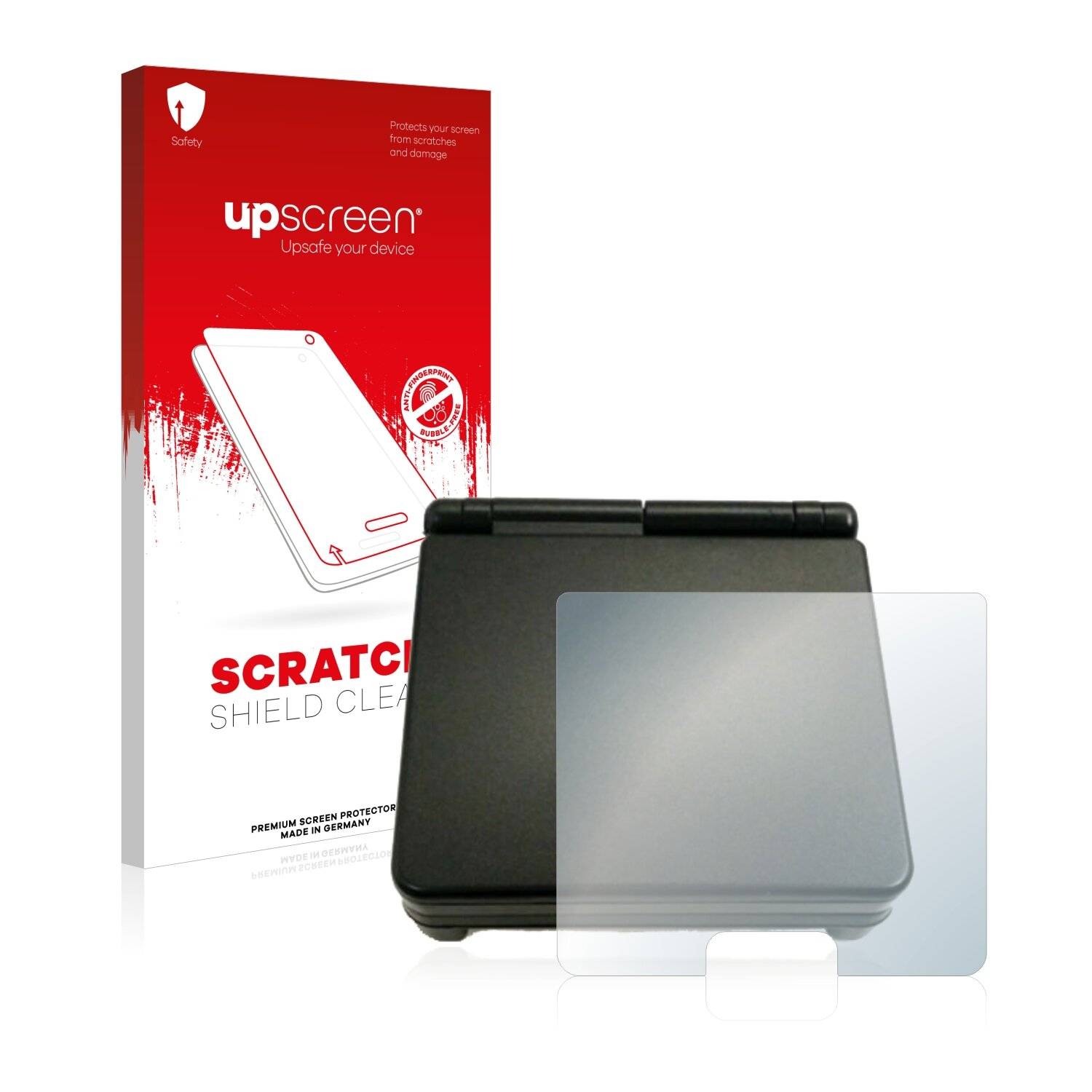 upscreen Scratch Shield Clear Premium Displayschutzfolie für Nintendo Gameboy Advance SP