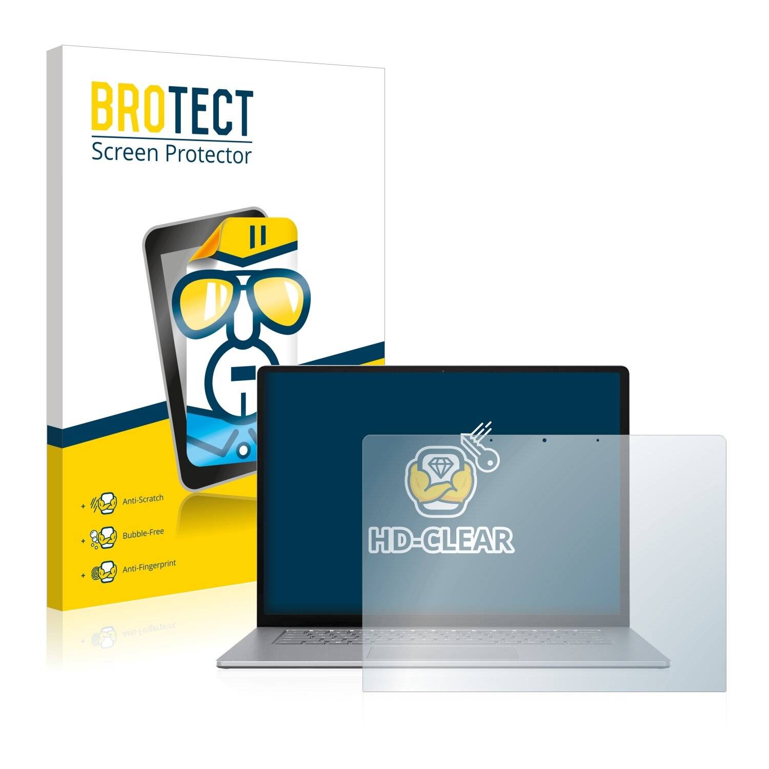 BROTECT HD-Clear Displayschutzfolie für Microsoft Surface Laptop 5