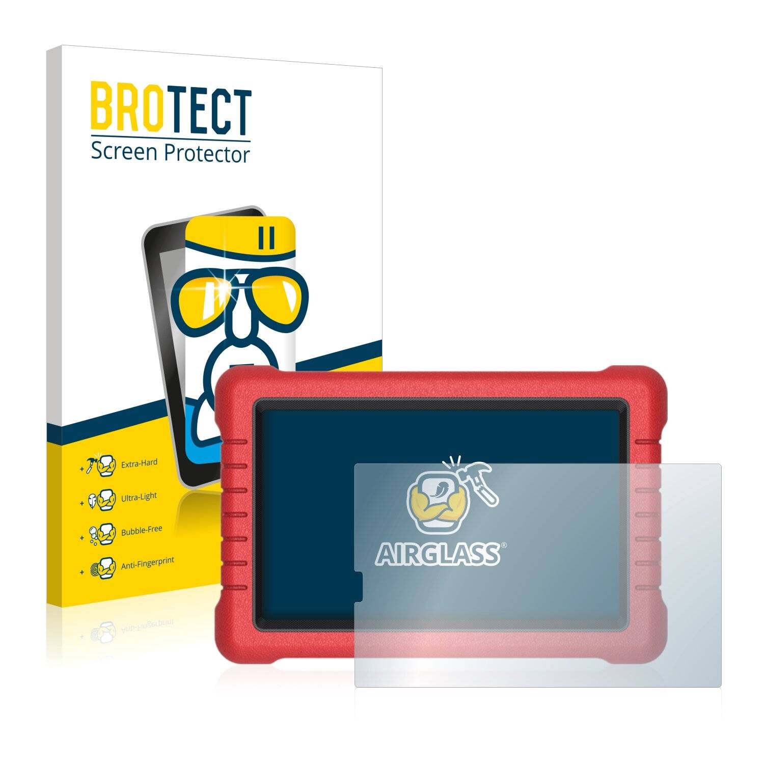 BROTECT AirGlass Schutzglas Folie für Launch X-431 Euro