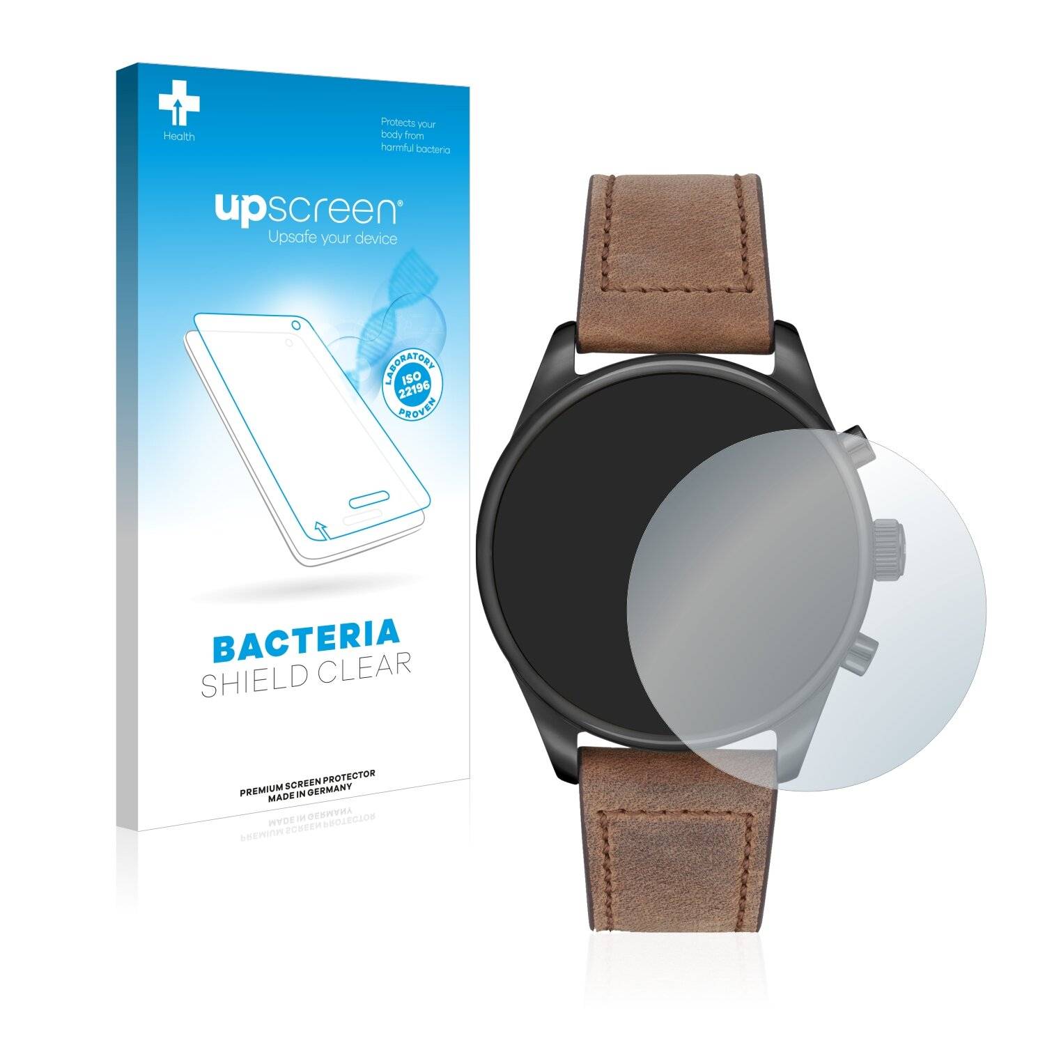 upscreen Bacteria Shield Clear Premium Antibakterielle Displayschutzfolie für Hugo Boss
