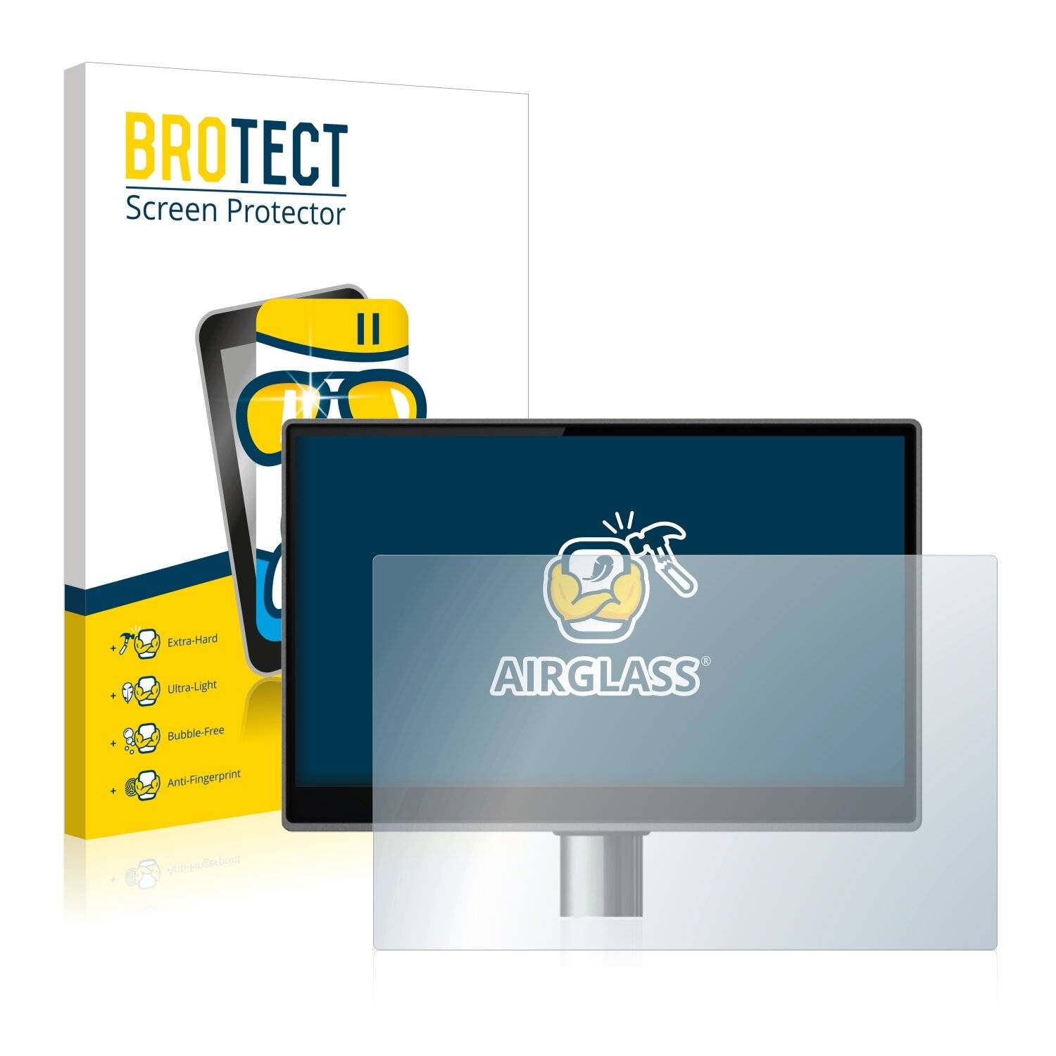 BROTECT AirGlass Schutzglas Folie für ads-tec