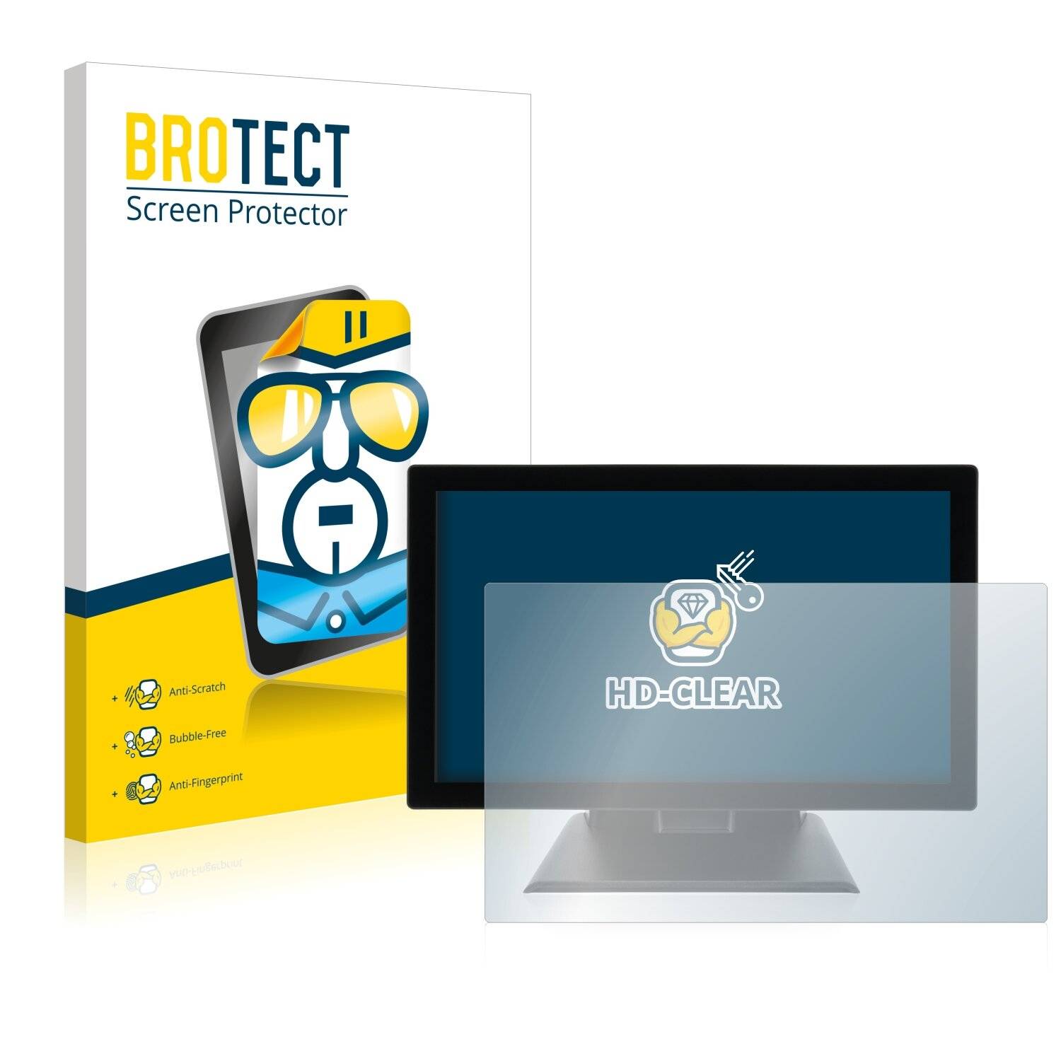 BROTECT HD-Clear Displayschutzfolie für Iiyama ProLite