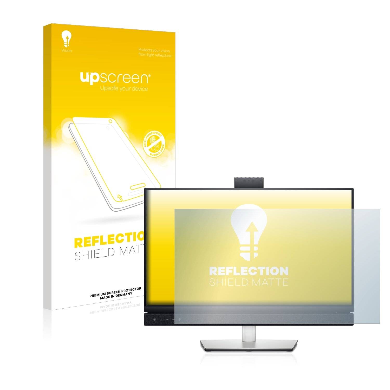 upscreen Reflection Shield Matte Premium Displayschutzfolie für Dell