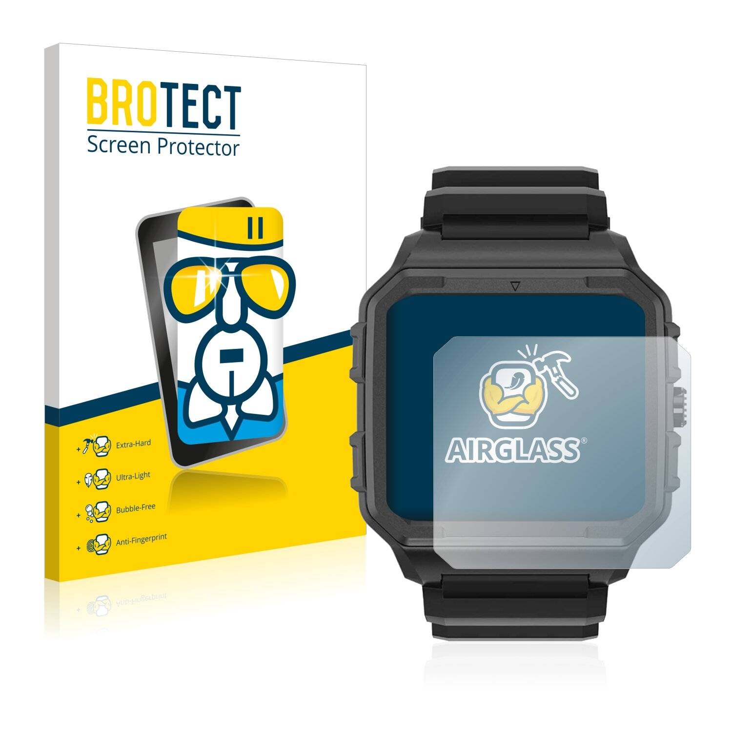 BROTECT AirGlass Schutzglas Folie für North Edge Alpha