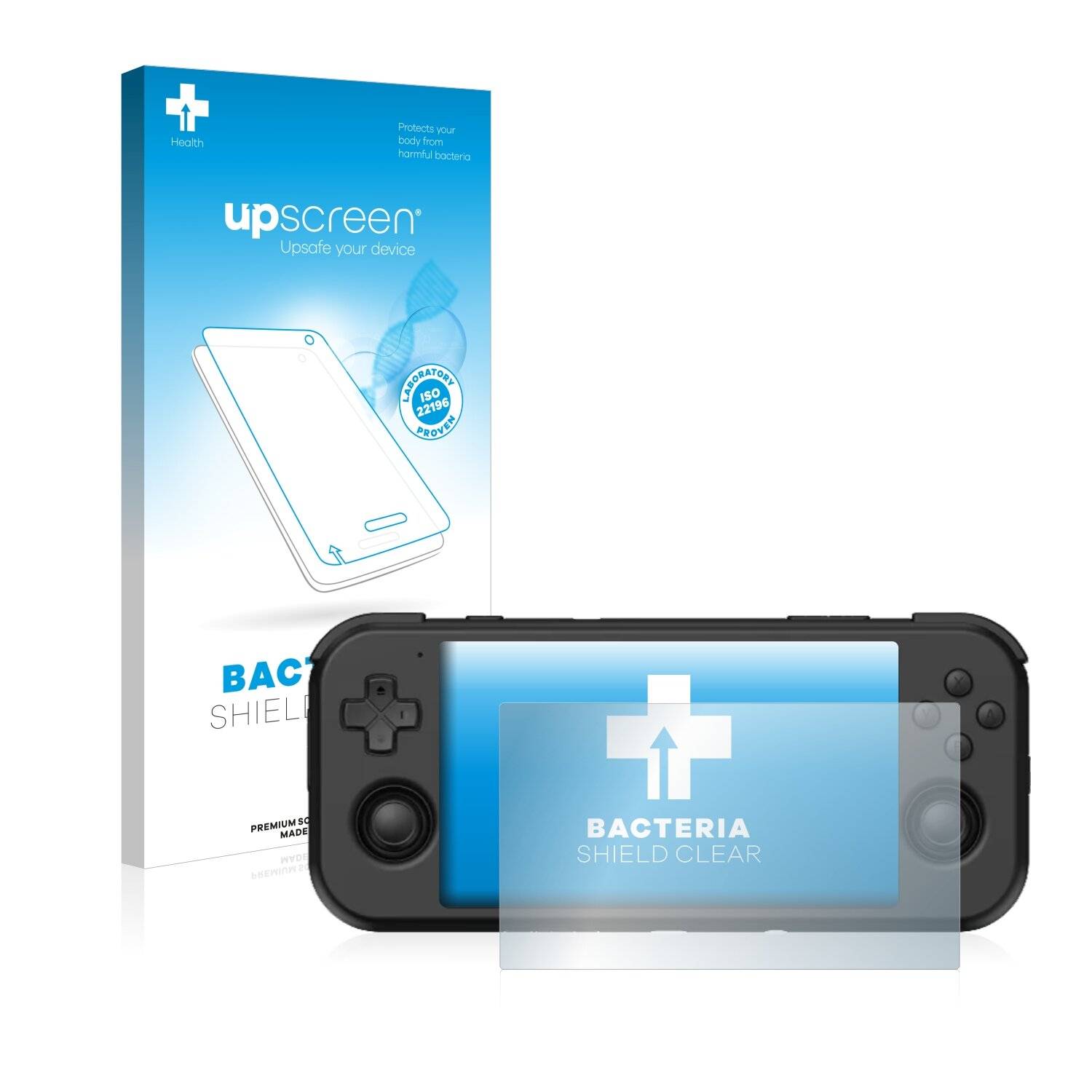 upscreen Bacteria Shield Clear Premium Antibakterielle Displayschutzfolie für Retroid Pocket