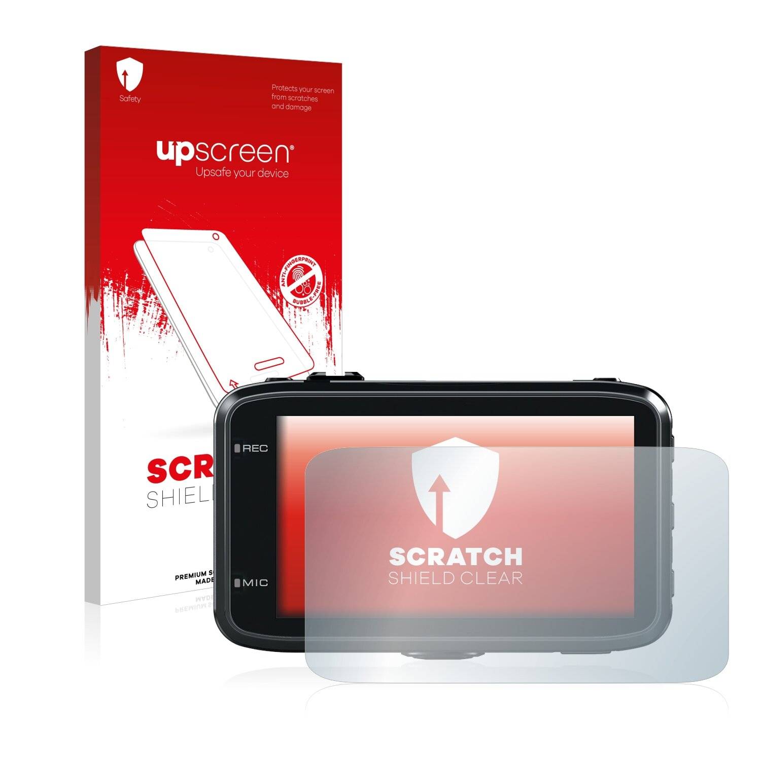 upscreen Scratch Shield Clear Premium Displayschutzfolie für Kenwood