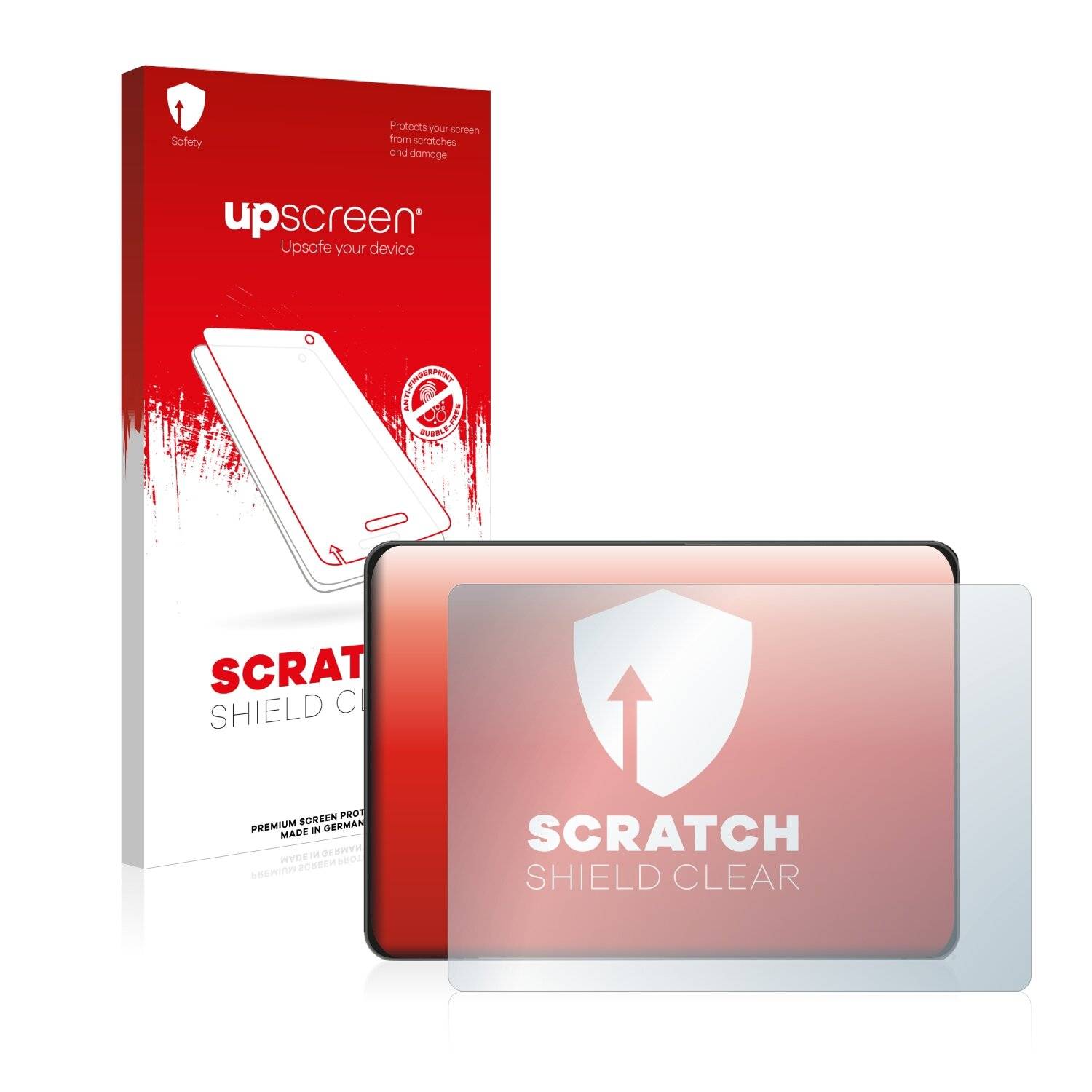 upscreen Scratch Shield Clear Premium Displayschutzfolie für NQuire (Manta) 1000-II