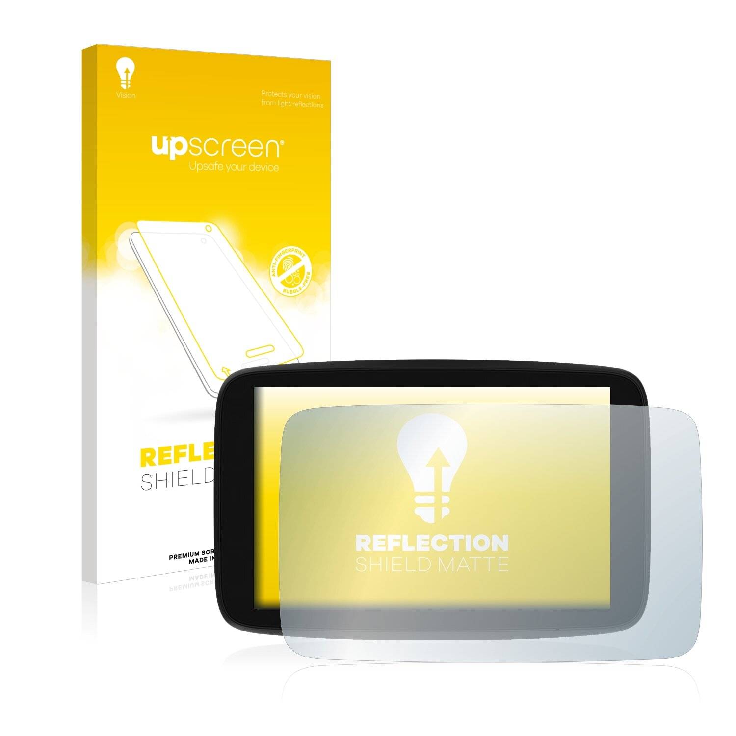 upscreen Reflection Shield Matte Premium Displayschutzfolie für TomTom GO Expert