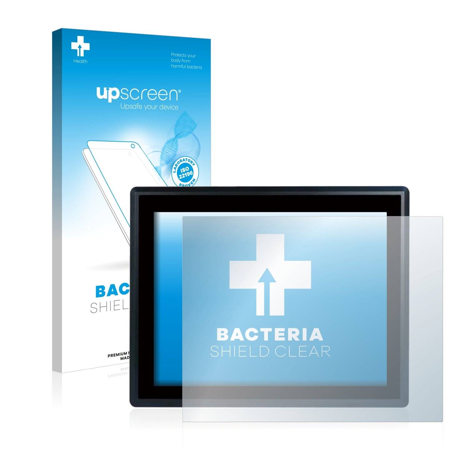 upscreen Bacteria Shield Clear Premium Antibakterielle Displayschutzfolie für iEi